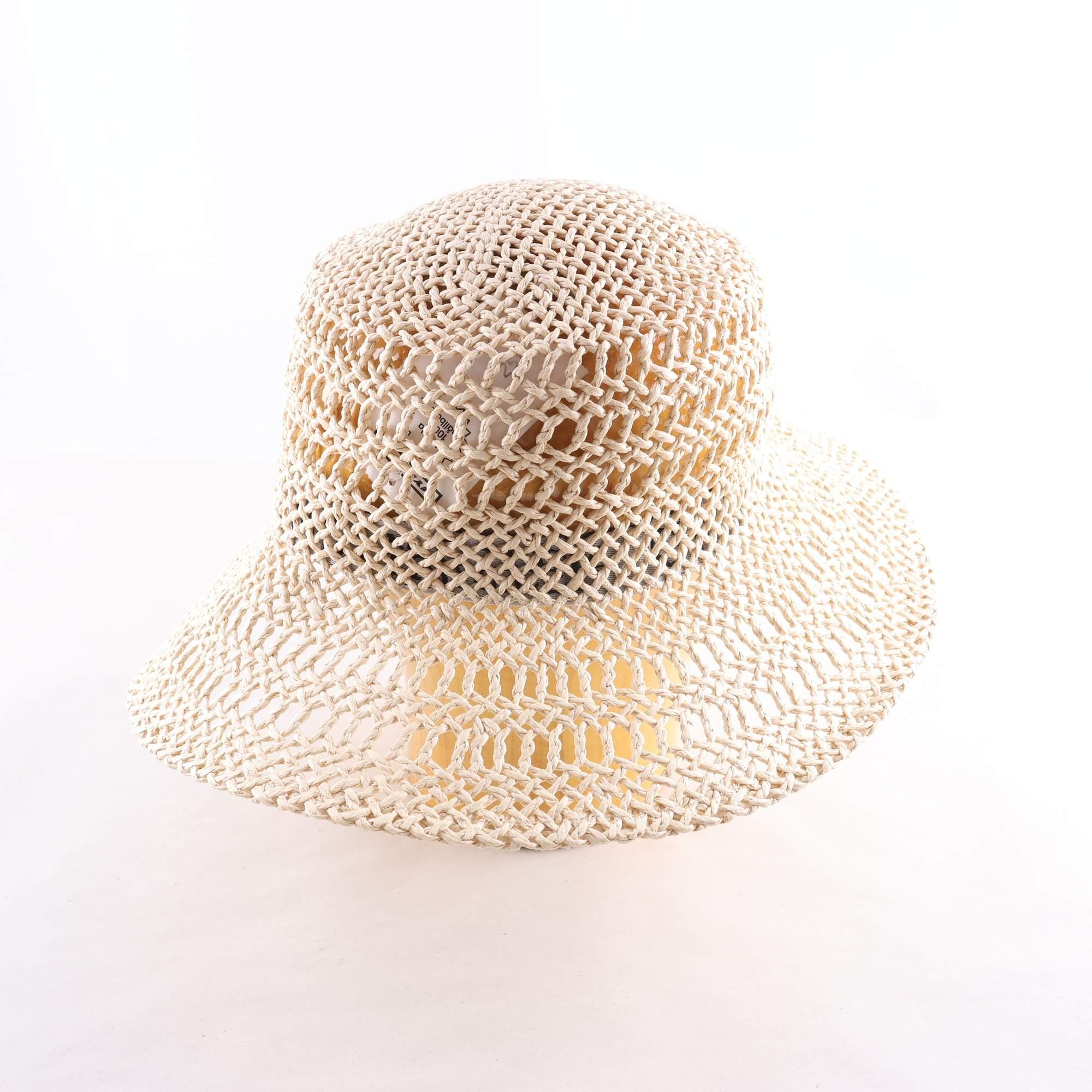 Stråhatt, Carin Wester, beige, stl. one size.