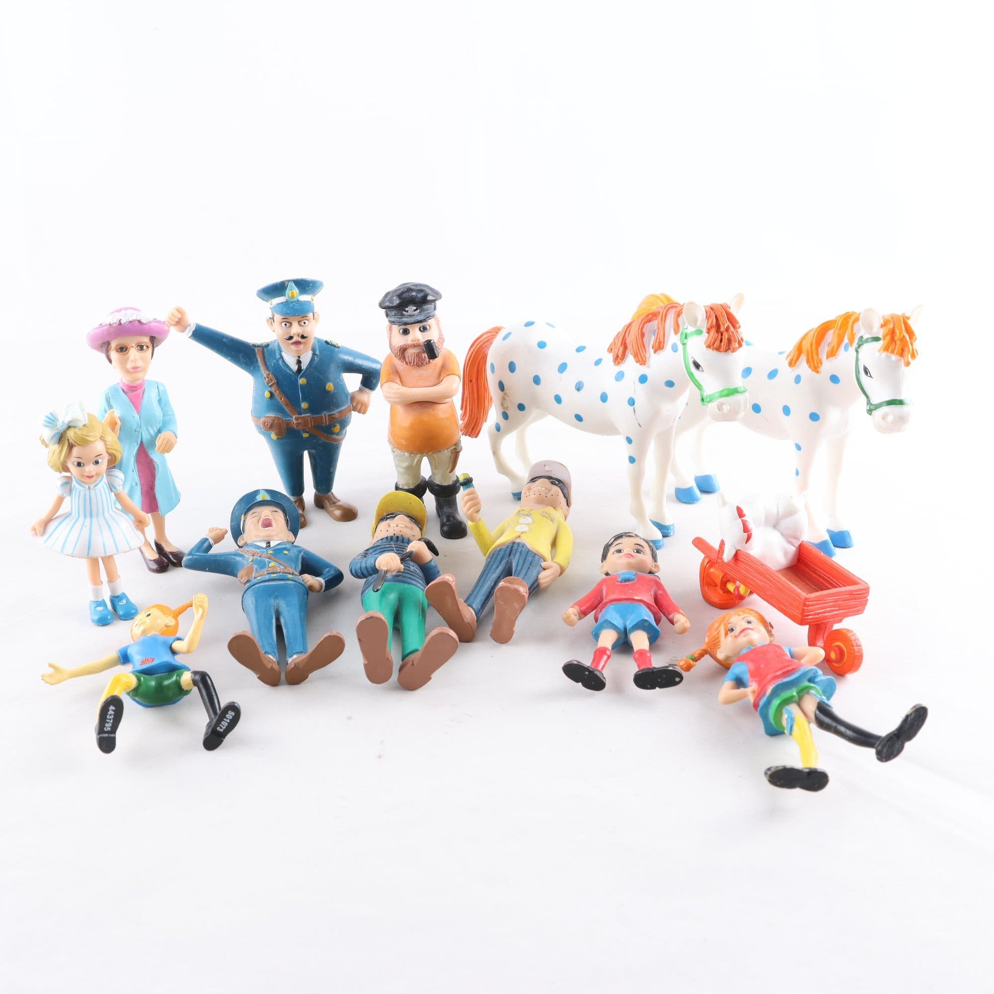 Figurer, Pippi långstrump, 12 st