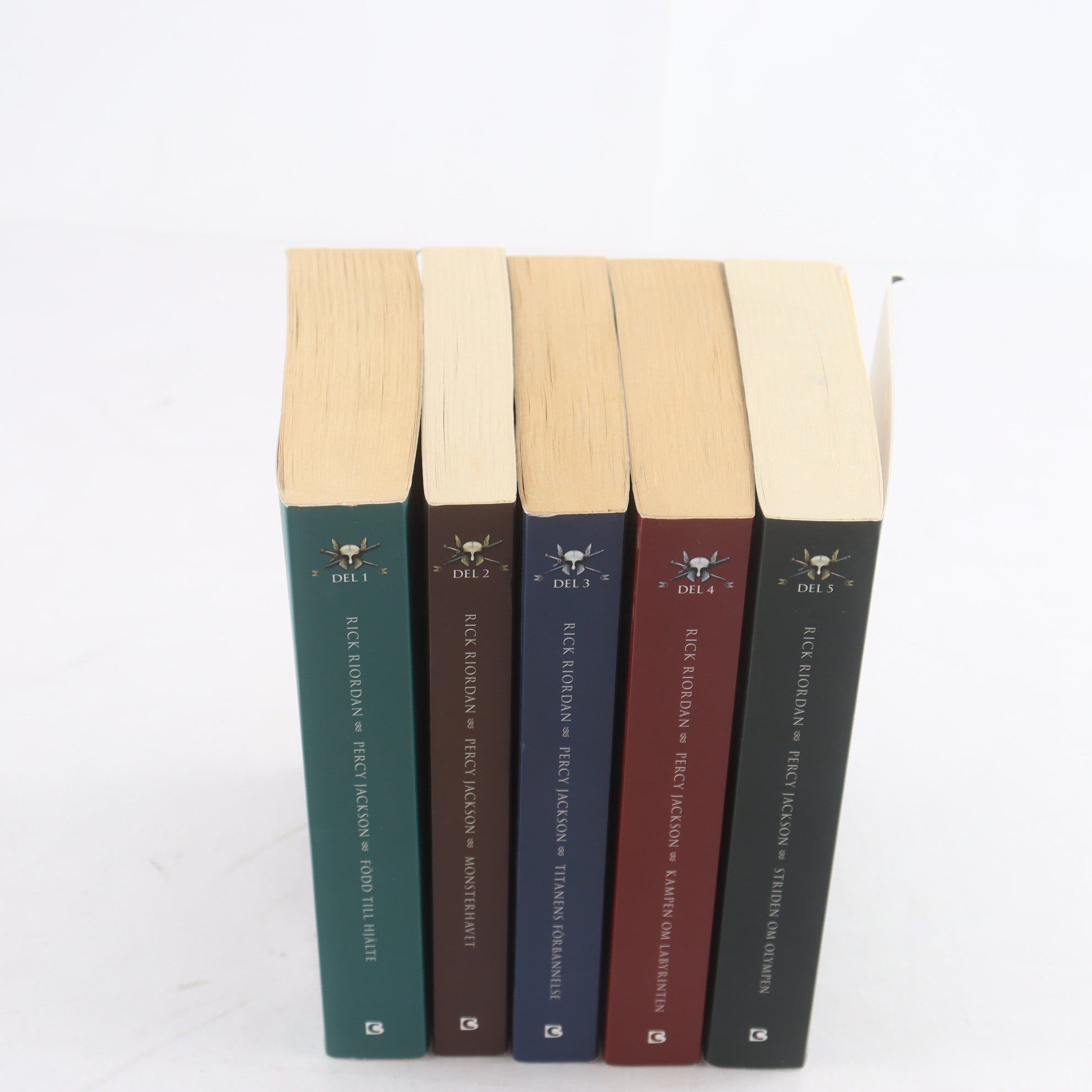 Rick Riordan, Percy Jackson, Del 1-5