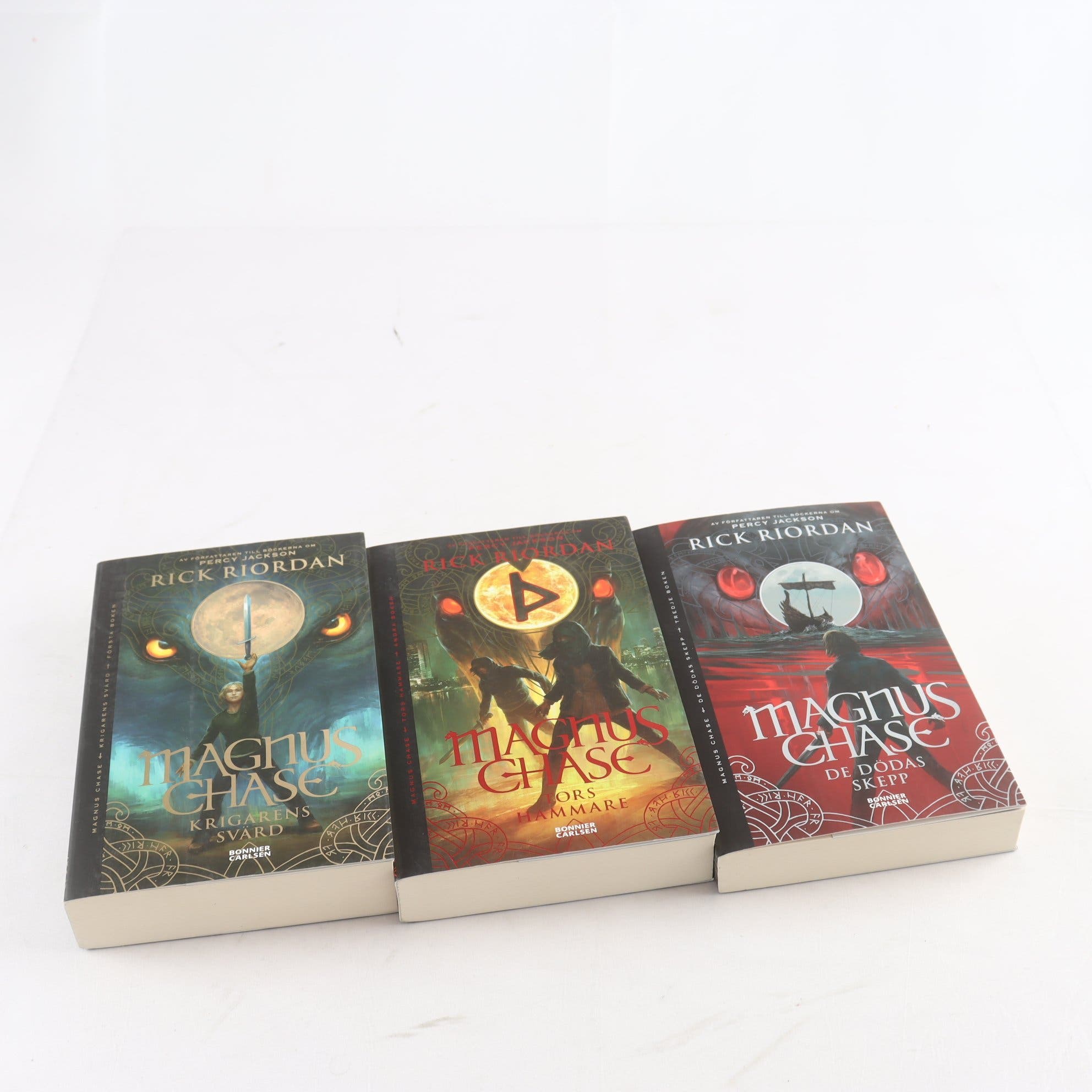 Rick Riordan, Magnus Chase, Bok 1-3