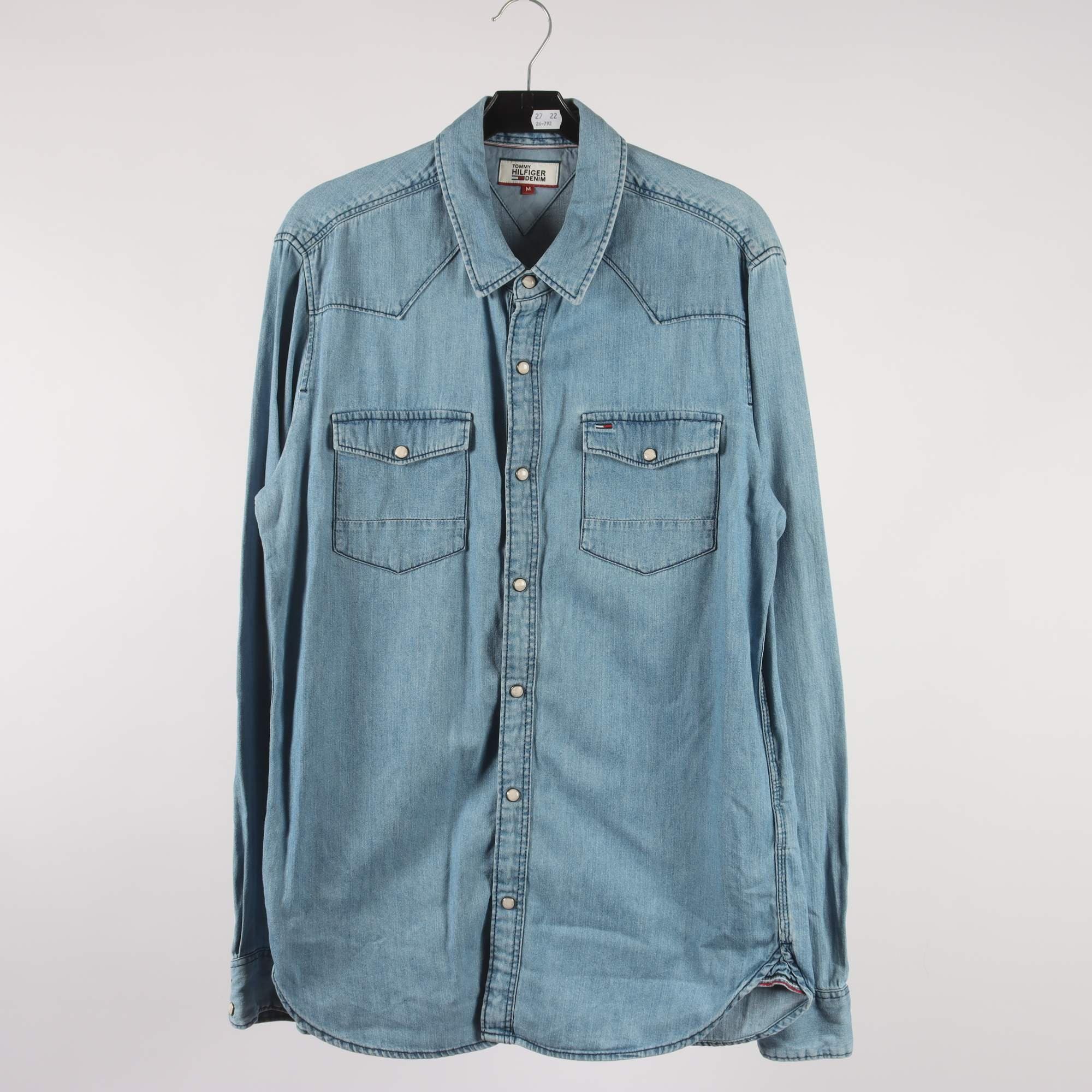 Jeansskjorta, Tommy Hilfiger, stl. M