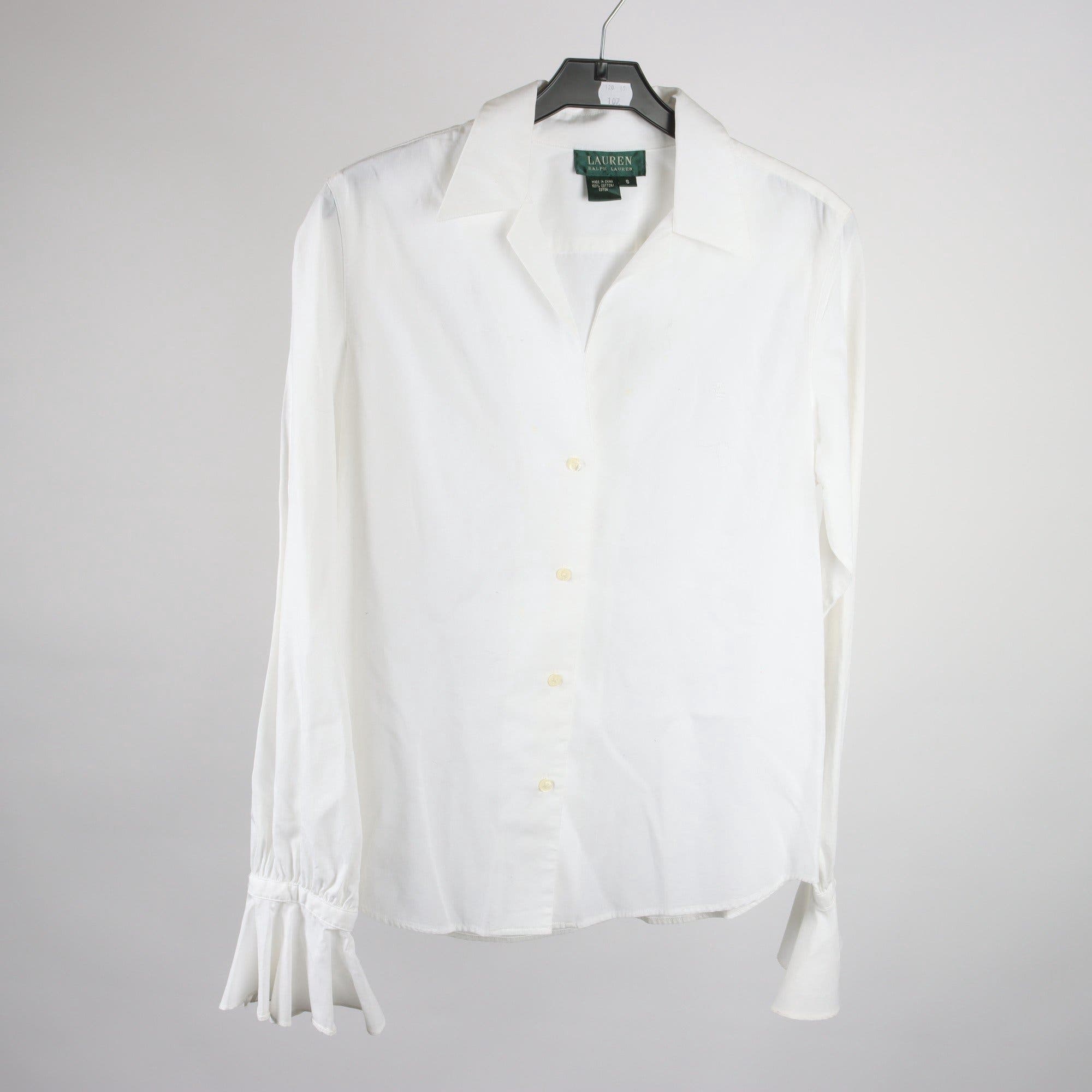 Blus, Ralph Lauren, vit, stl. S