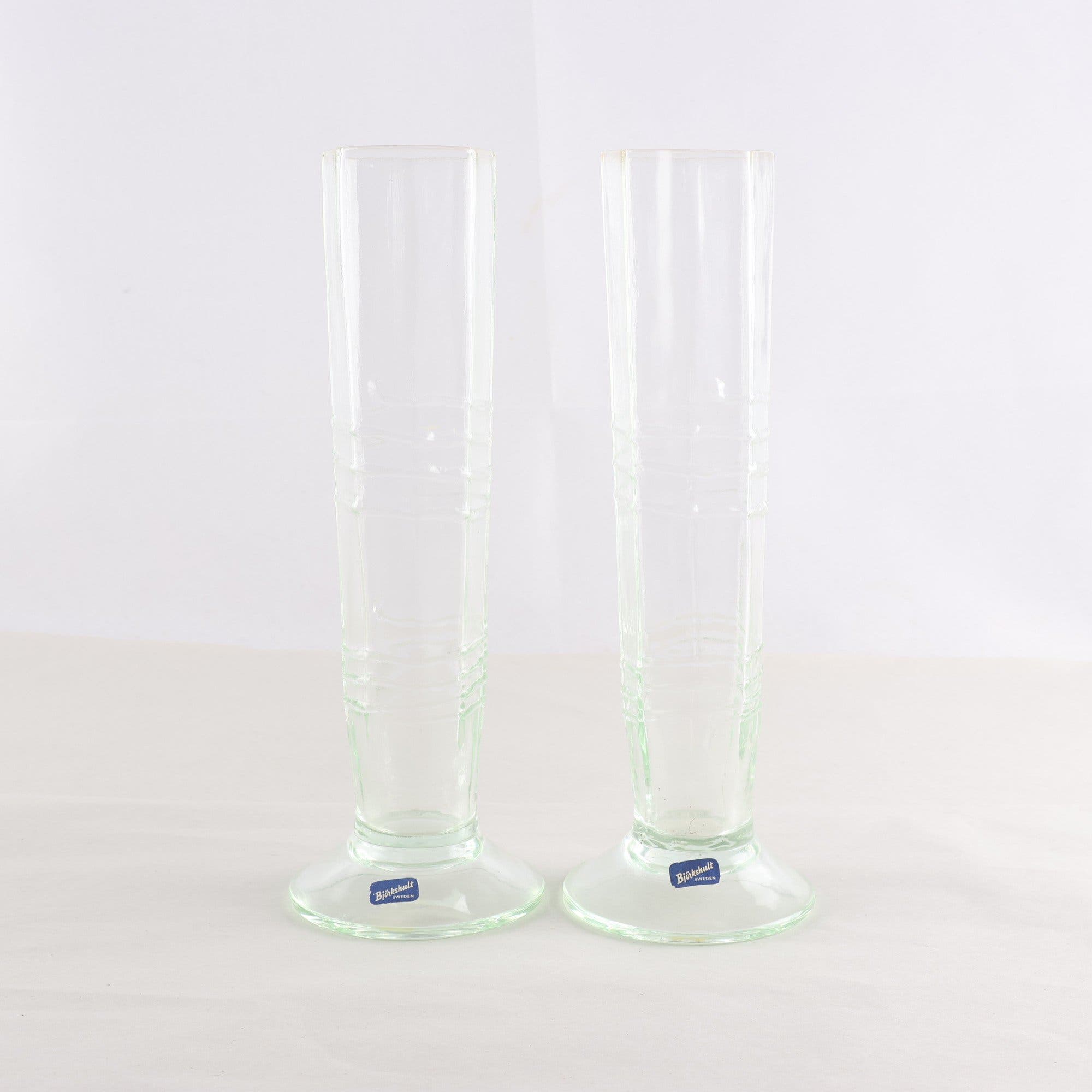 Passglas ,1 par, Björkhults glasbruk