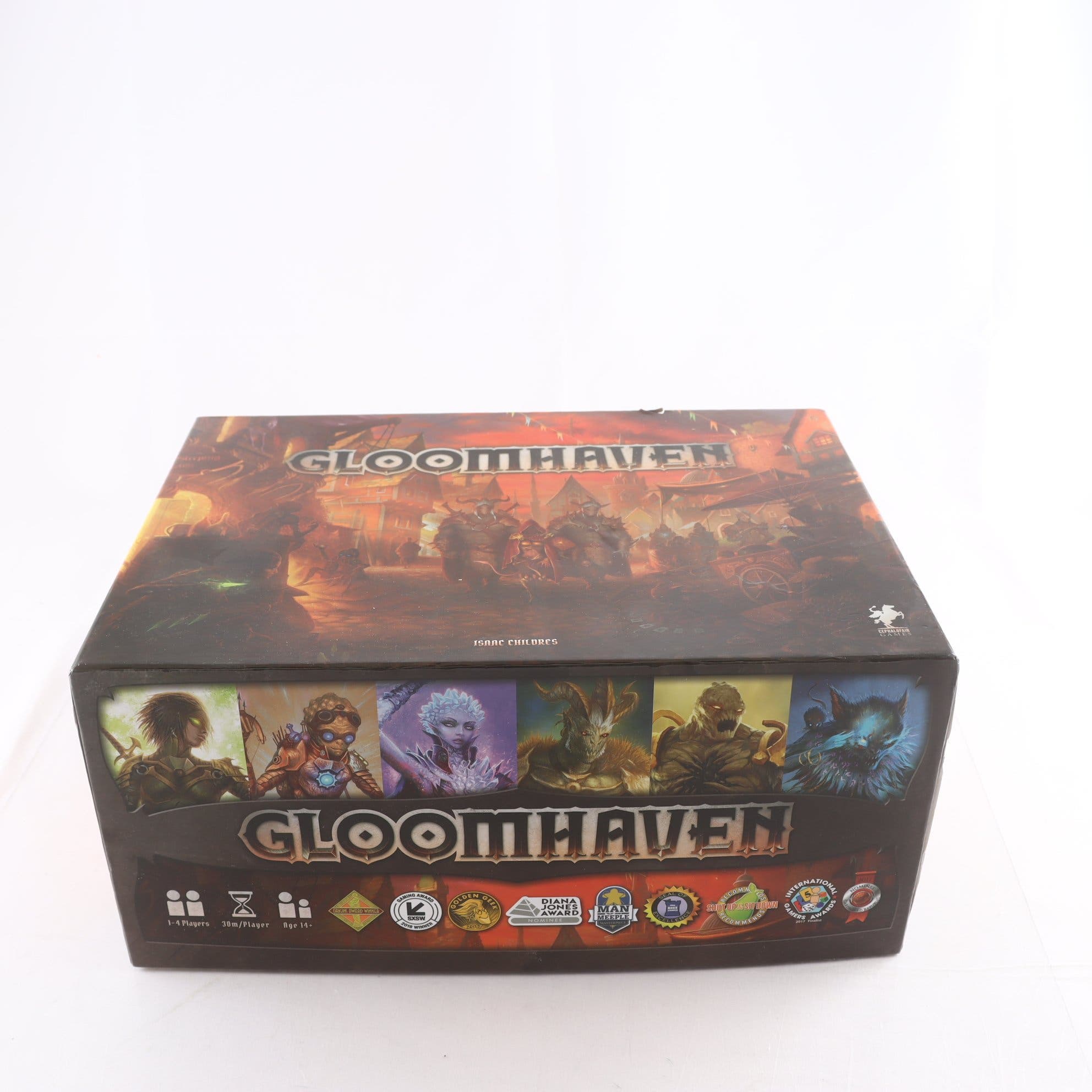 Spel, Gloomhaven. Samfraktas ej.