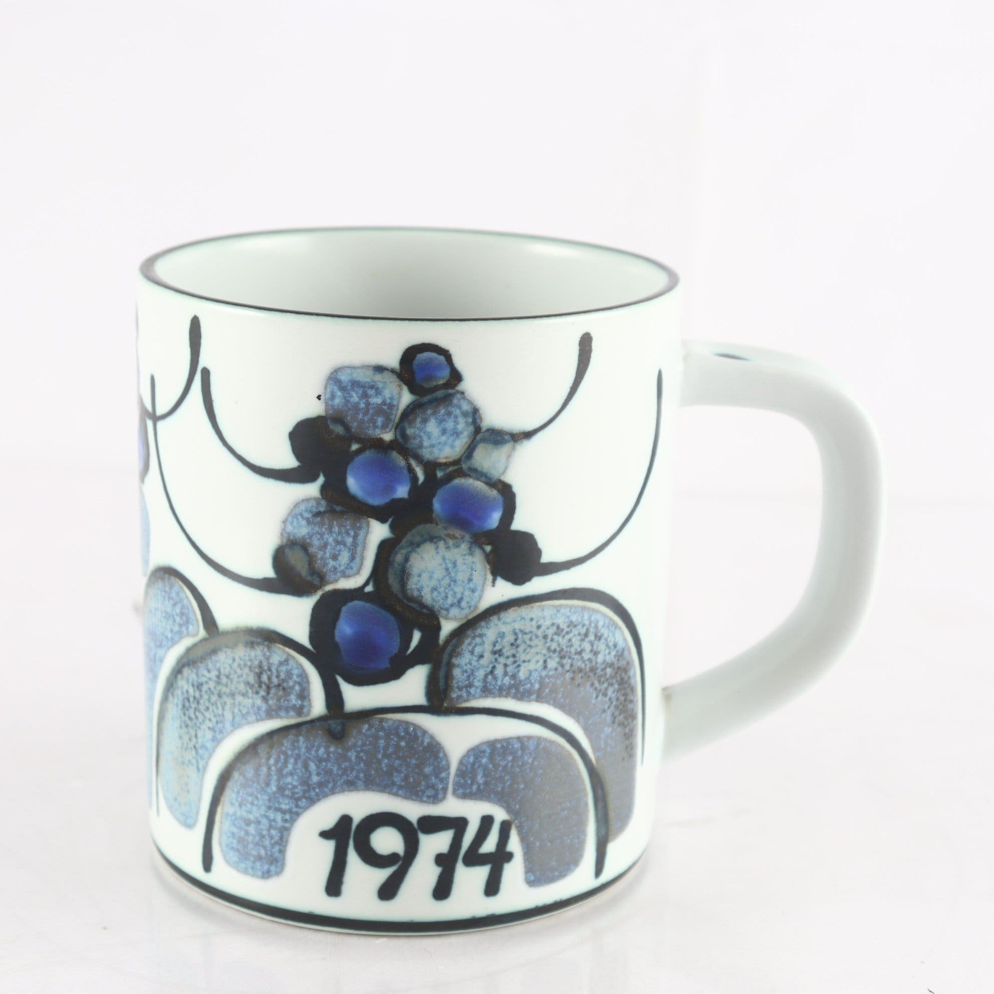 Mugg, keramik, silver 925S, Hans Andersen, Royal Copenhagen