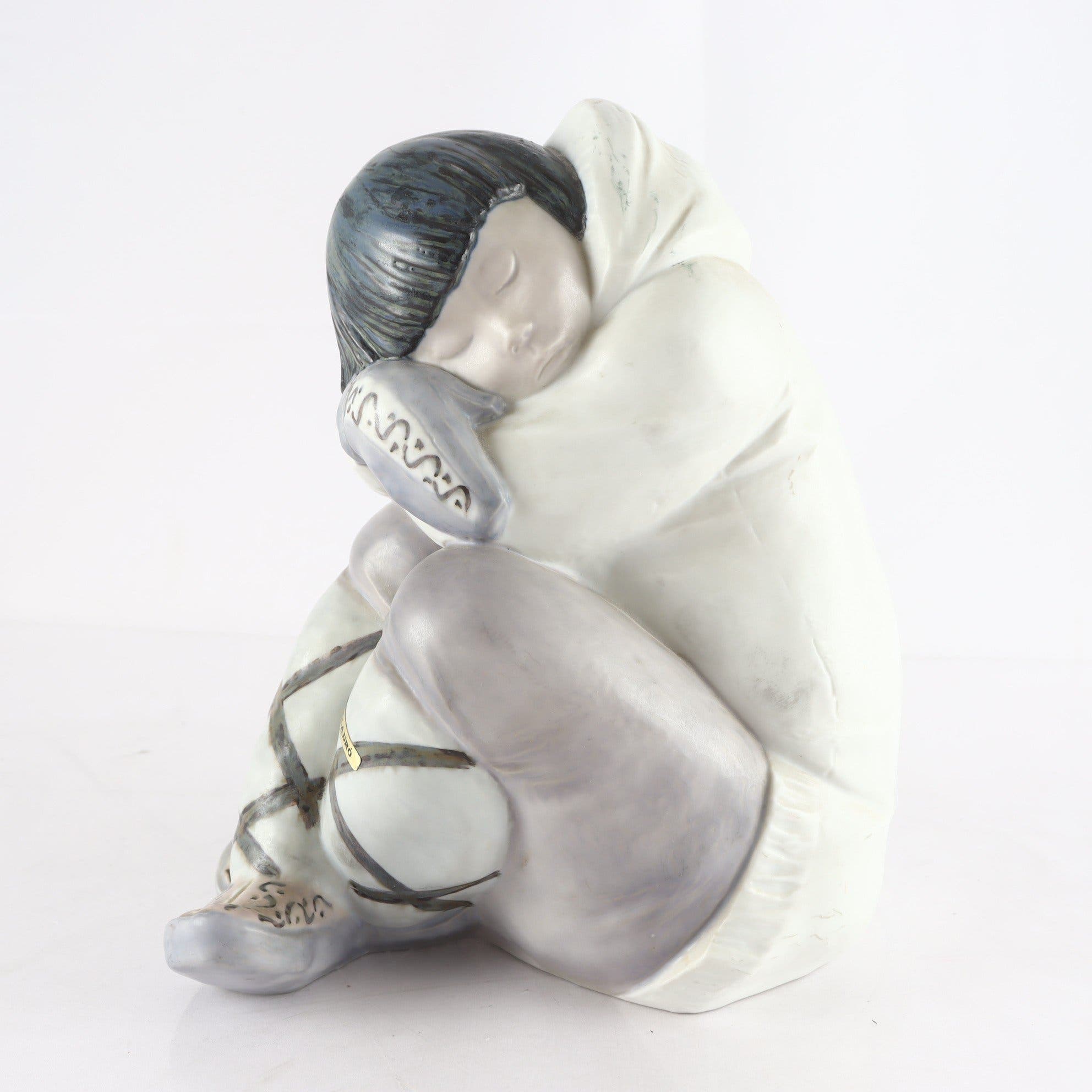 Figurin, keramik, Lladro. Samfraktas ej.