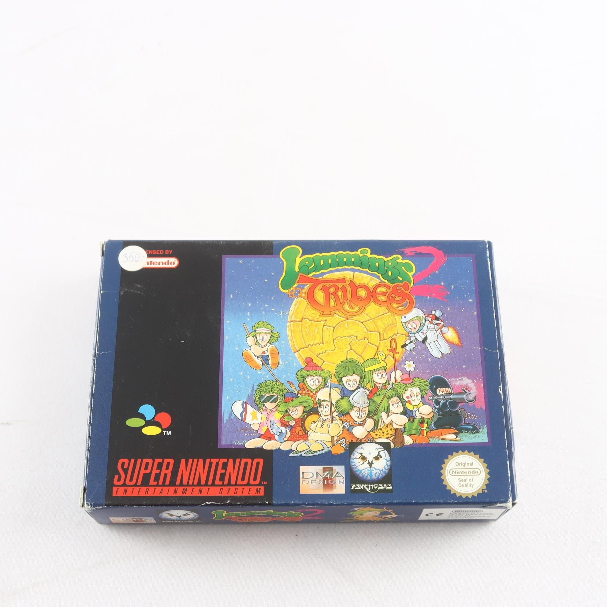 Spel, Super Nintendo, Lemmings 2 the Tribes