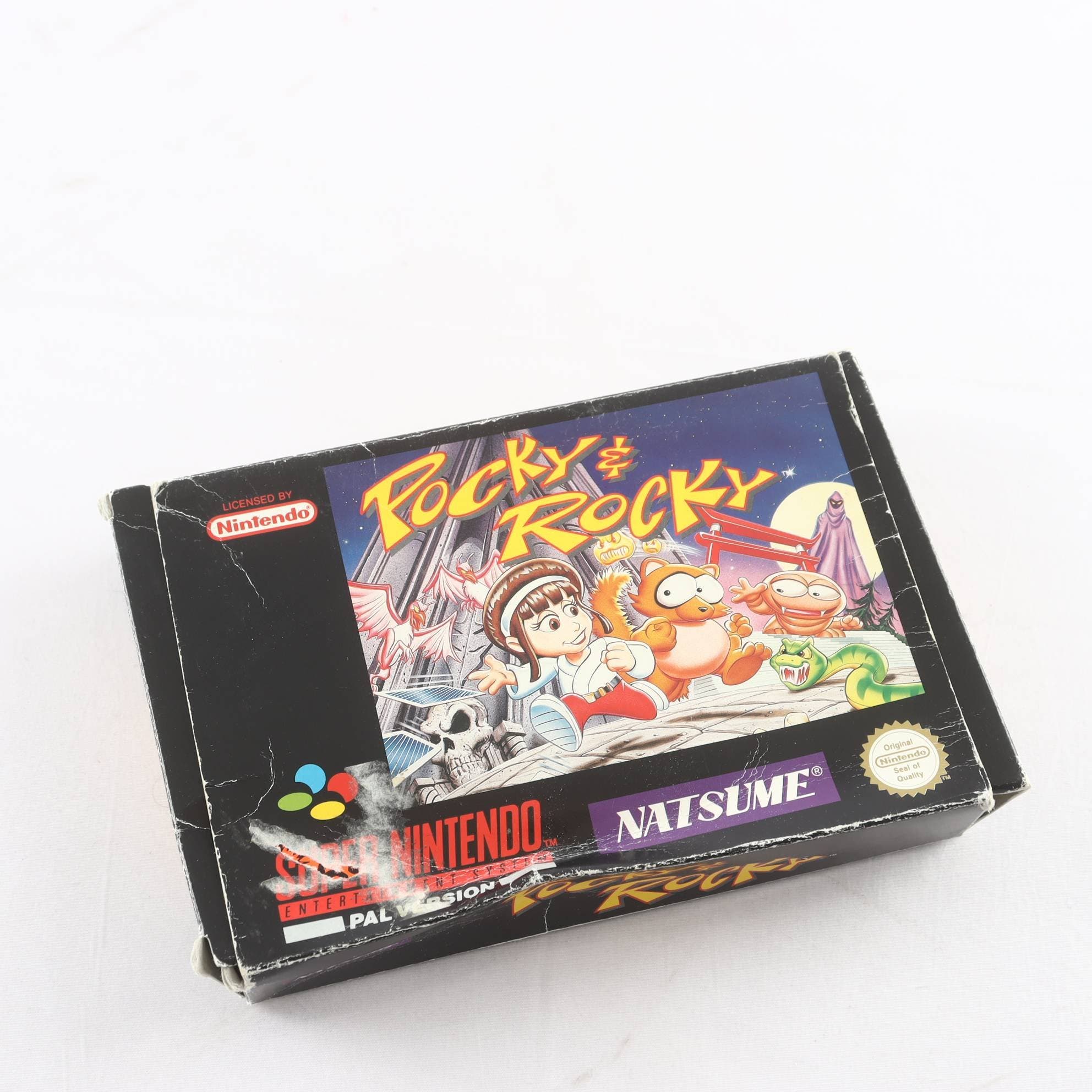 Spel, Super Nintendo, Pocky & Rocky
