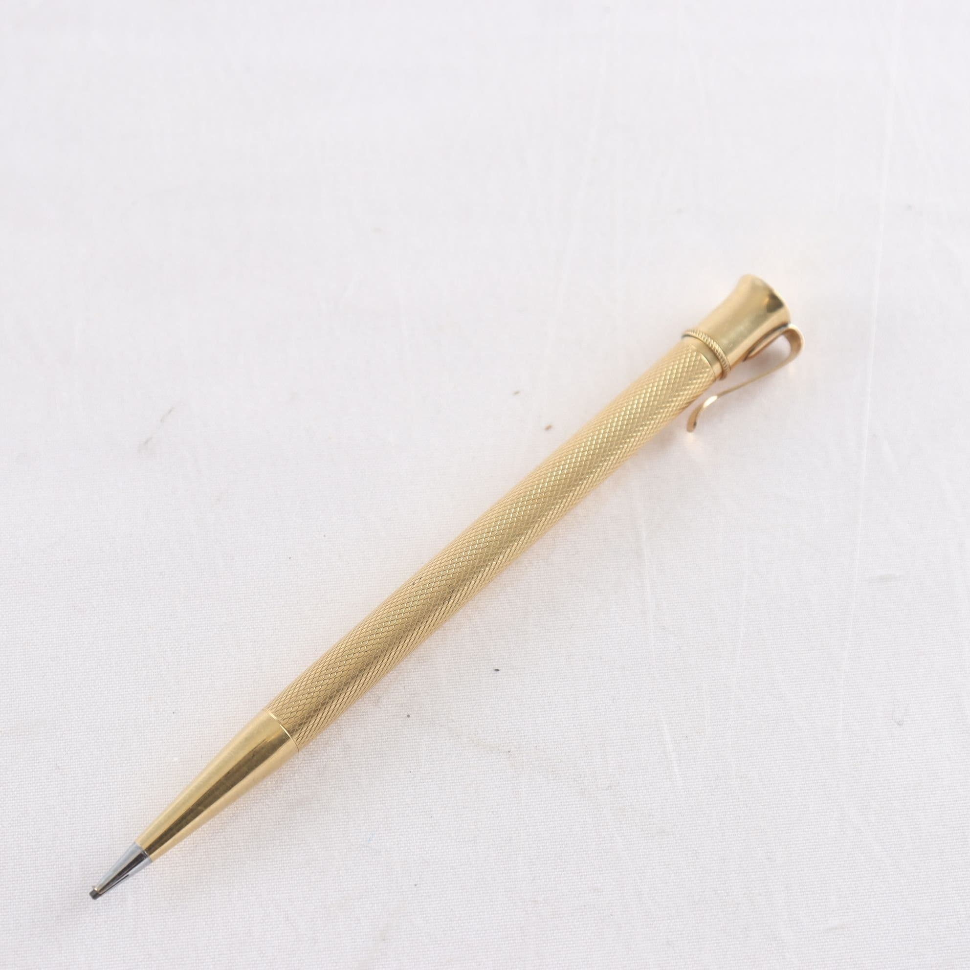 Penna, blyerts, guld, 18k
