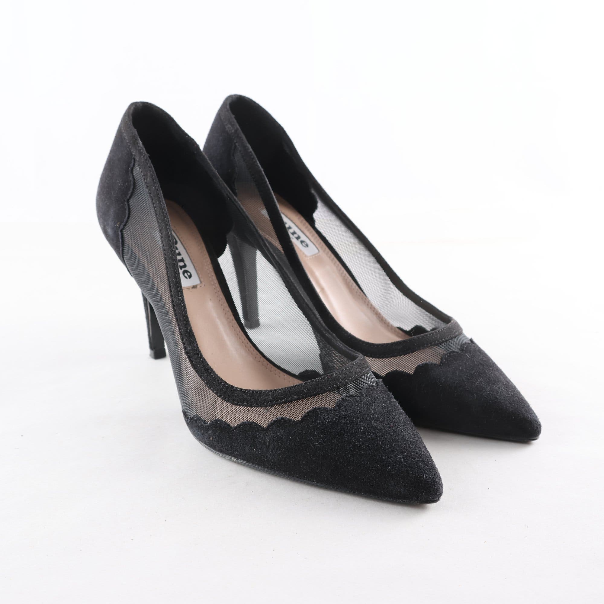 Pumps, Dune, svart, stl. 36.
