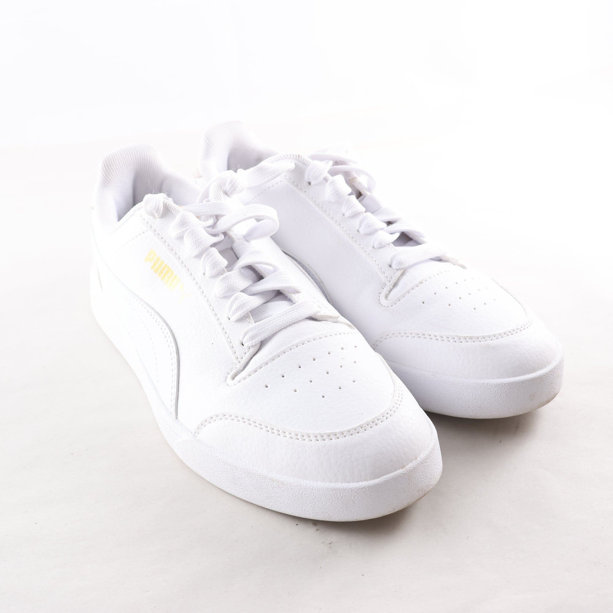 Sneakers, Puma, vit, stl. 39.