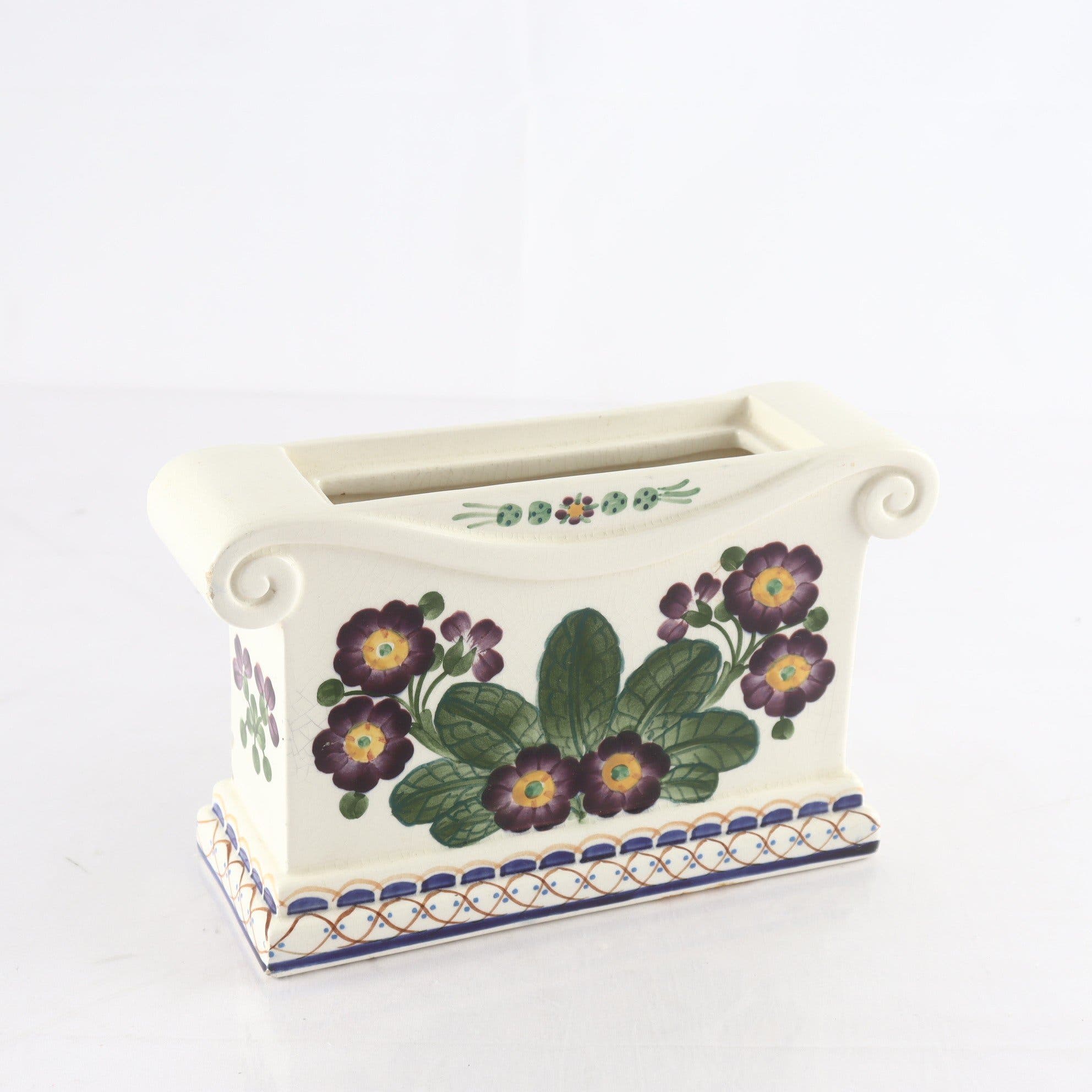Jardiniere, fajans, Harald Slott-Möller, Aluminia, 1907