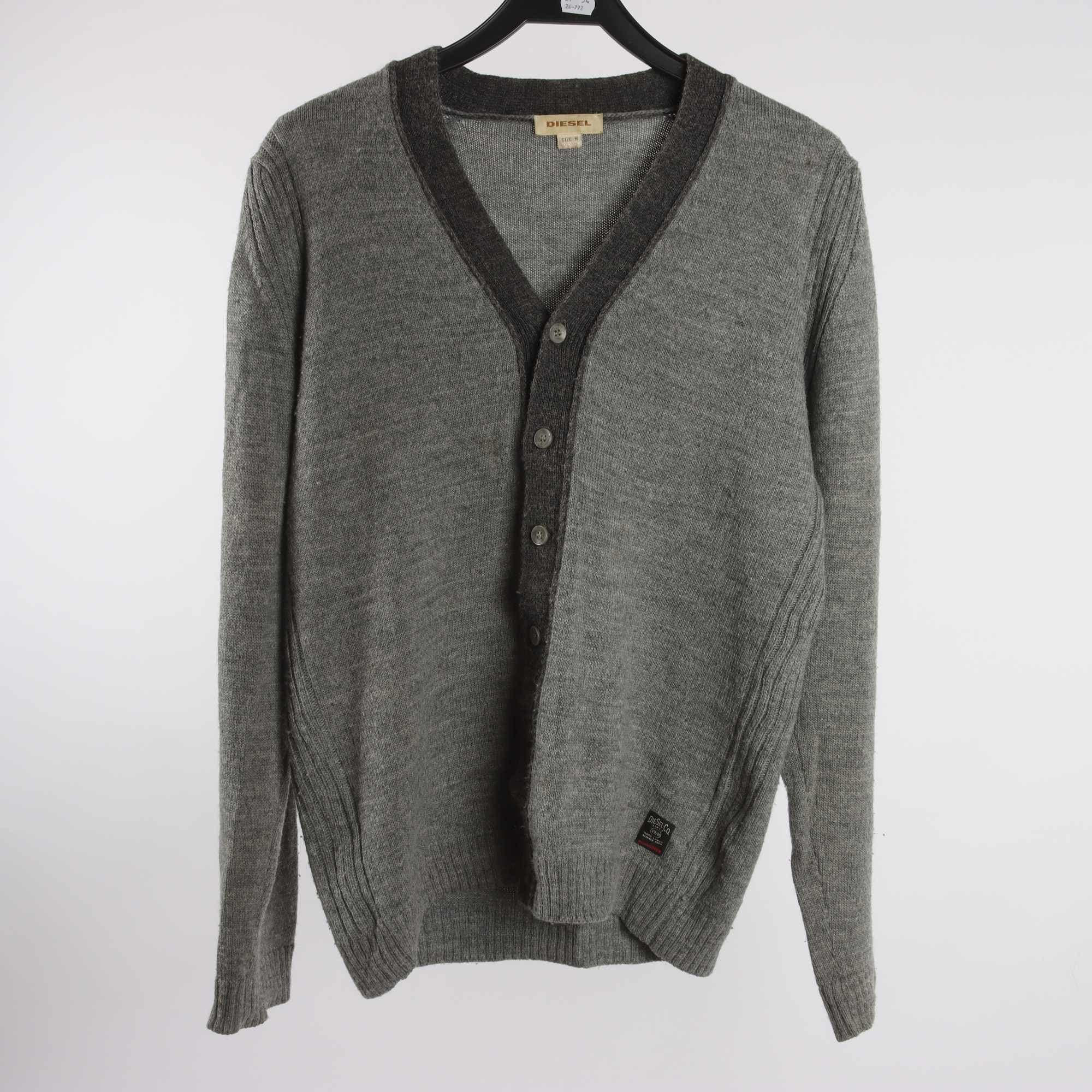 Stickad kofta, Diesel, stl. M