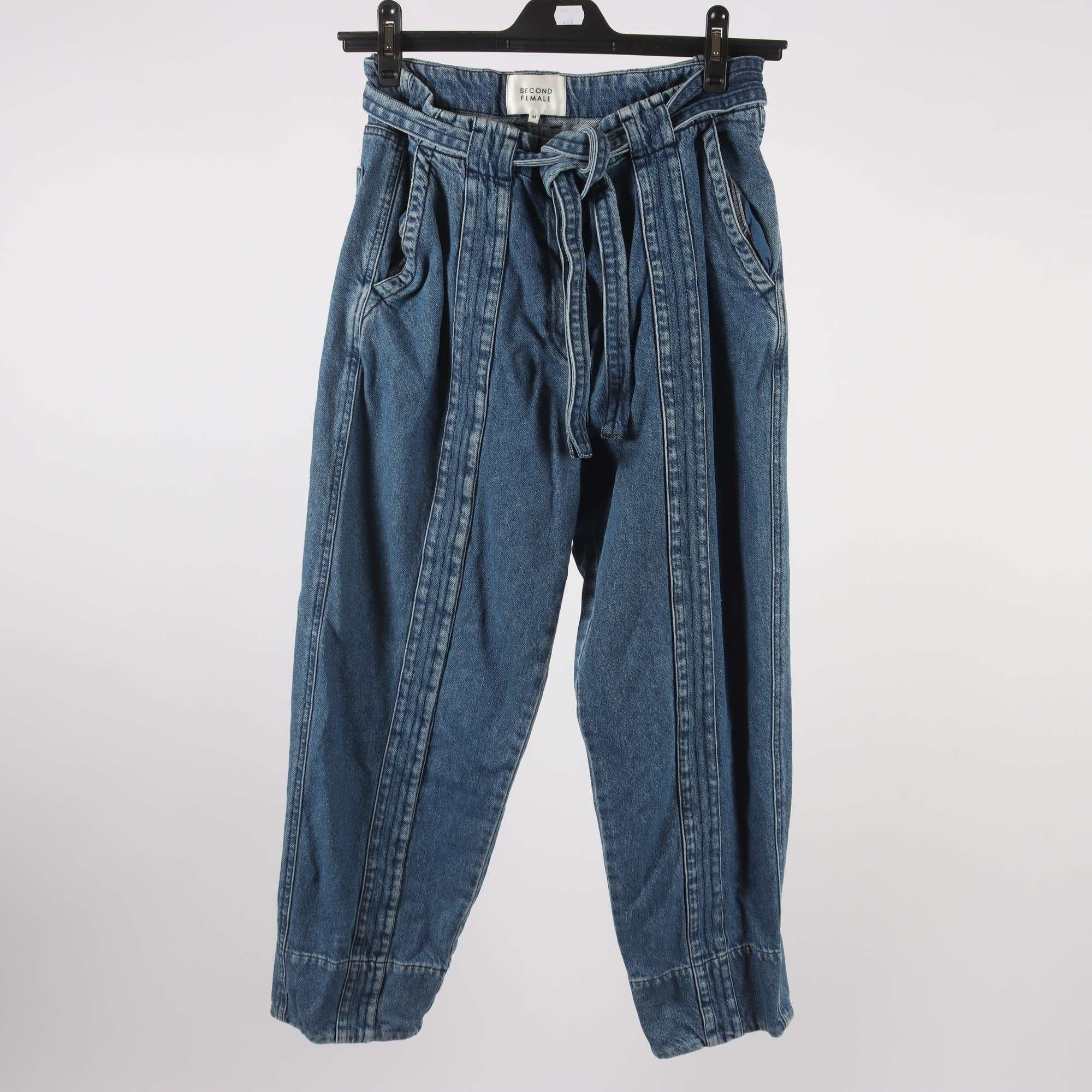Ankeljeans, Second Female, blå, stl. M.