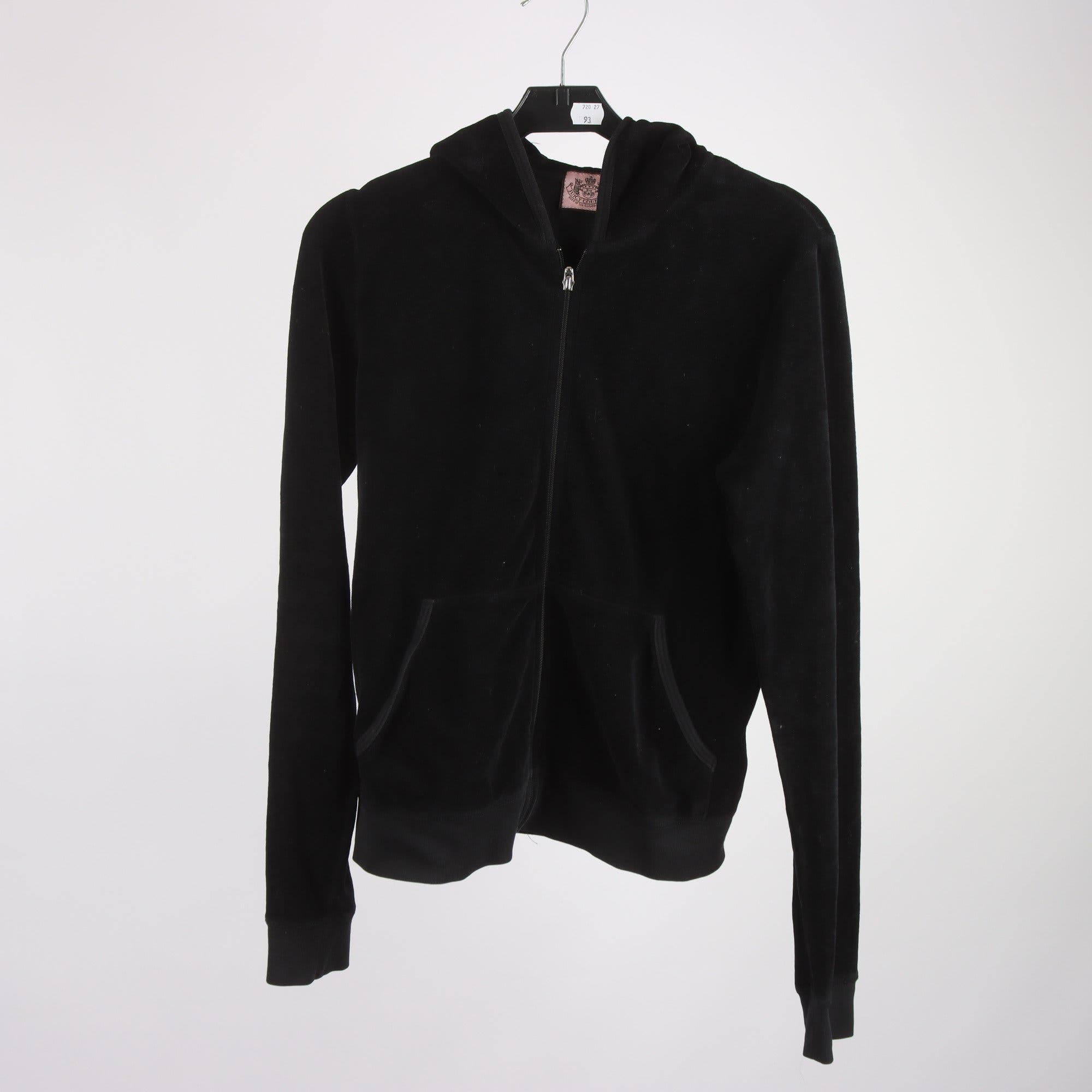 Huvtröja, Juicy Couture, svart, stl. L