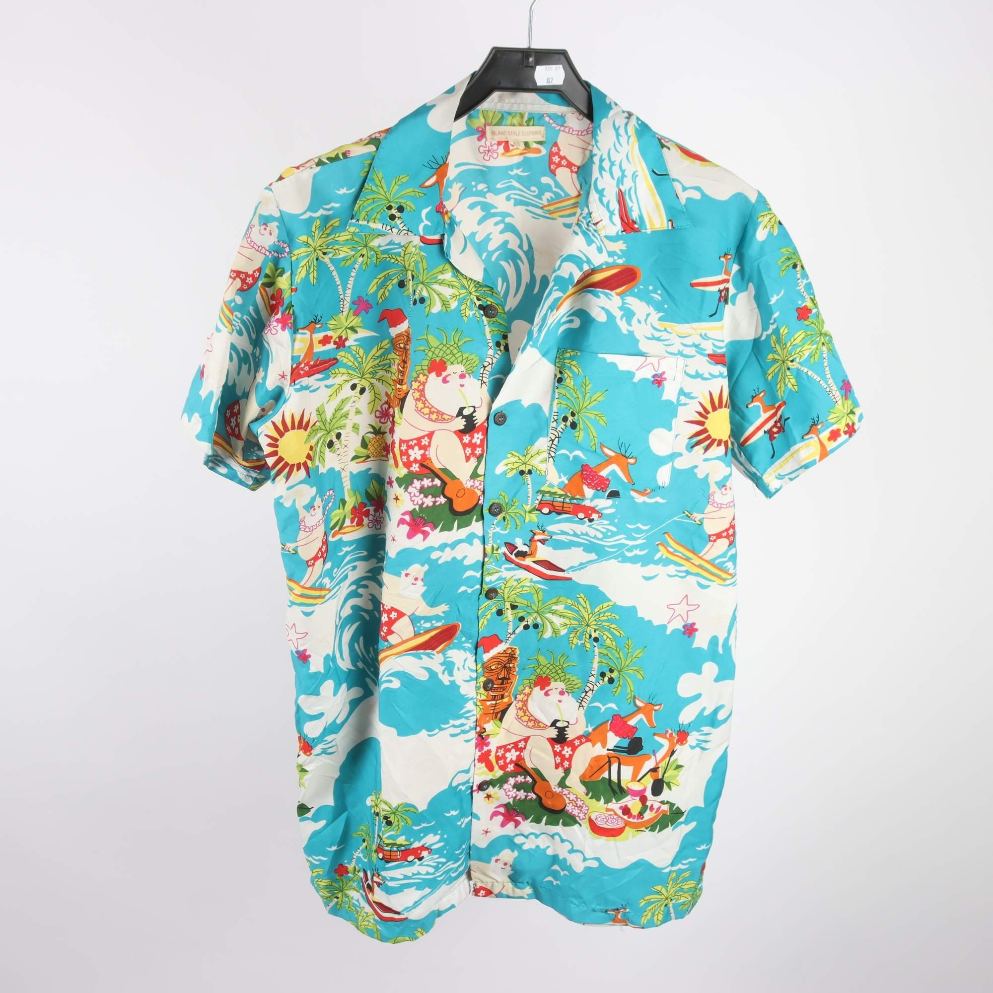Skjorta, Island Style Clothing, mönstrad, stl. M