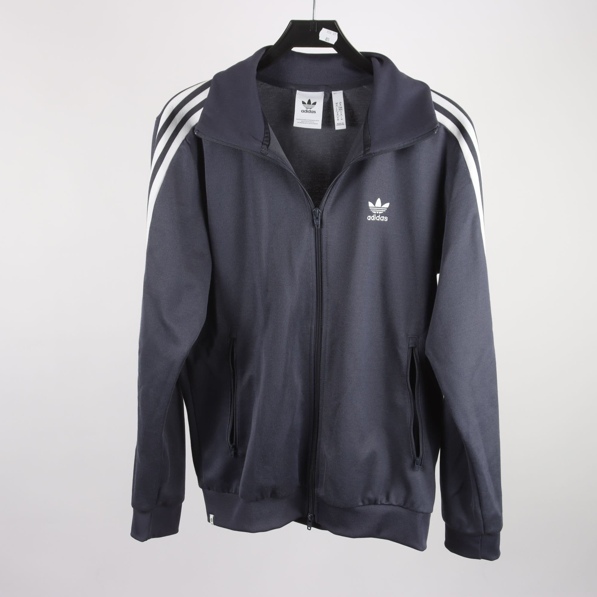 Sportjacka, Adidas, blå, stl. M