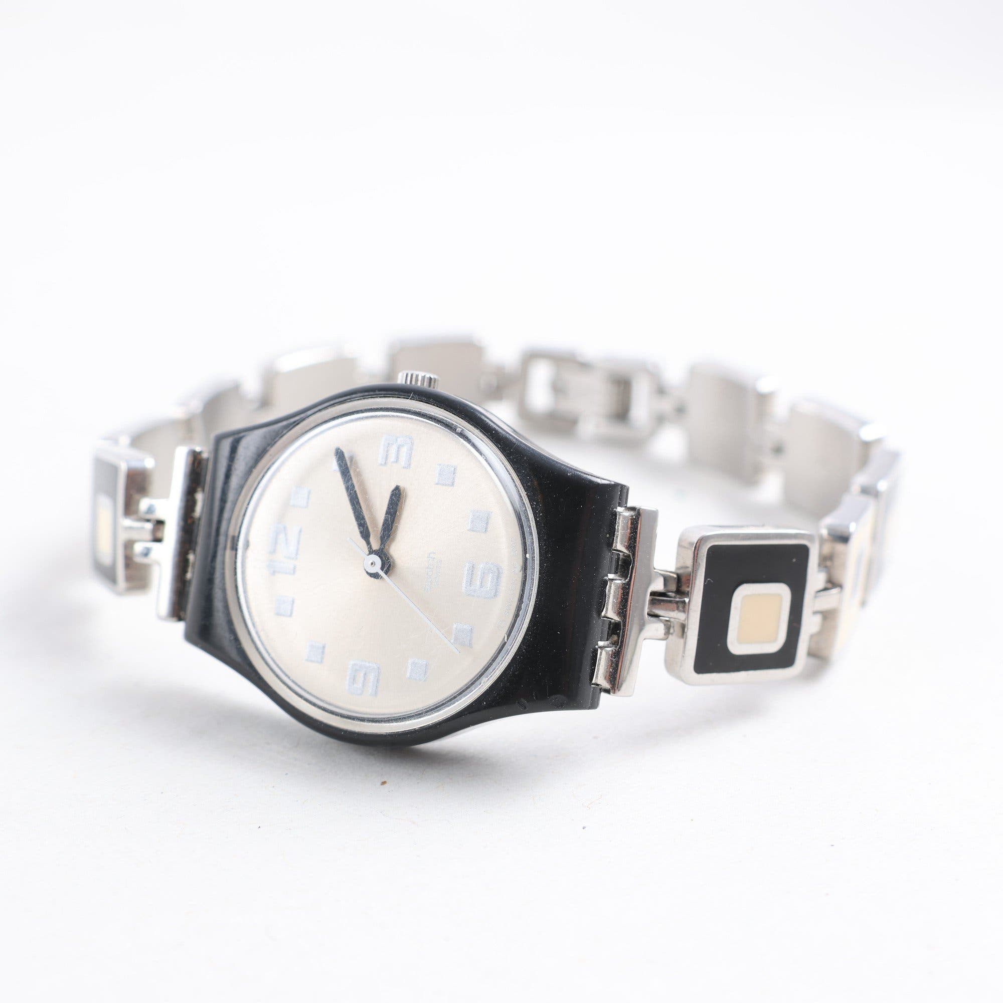 Armbandsur, Swatch, plast, emalj, metall
