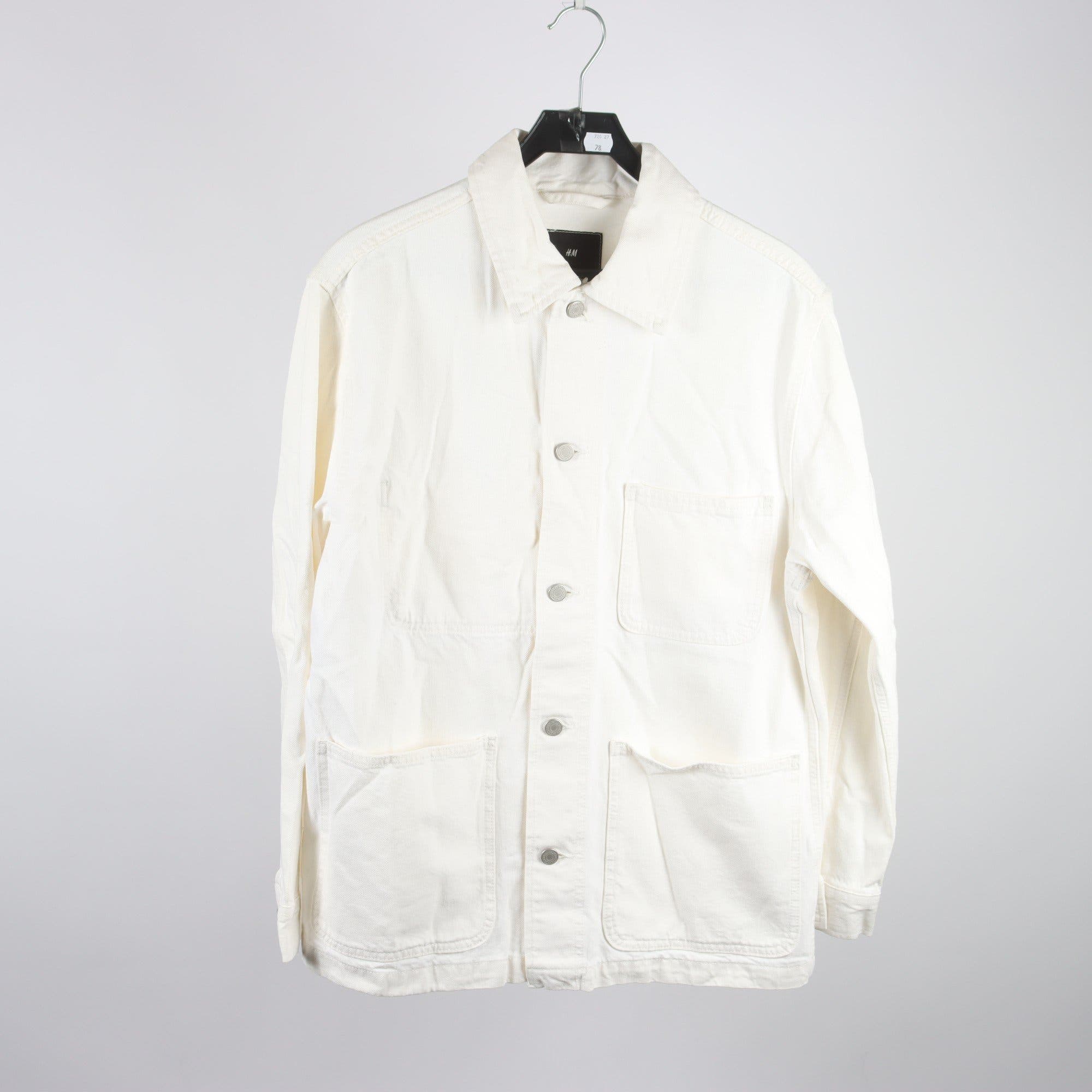 Worker jacket, H&M, vit, stl. M