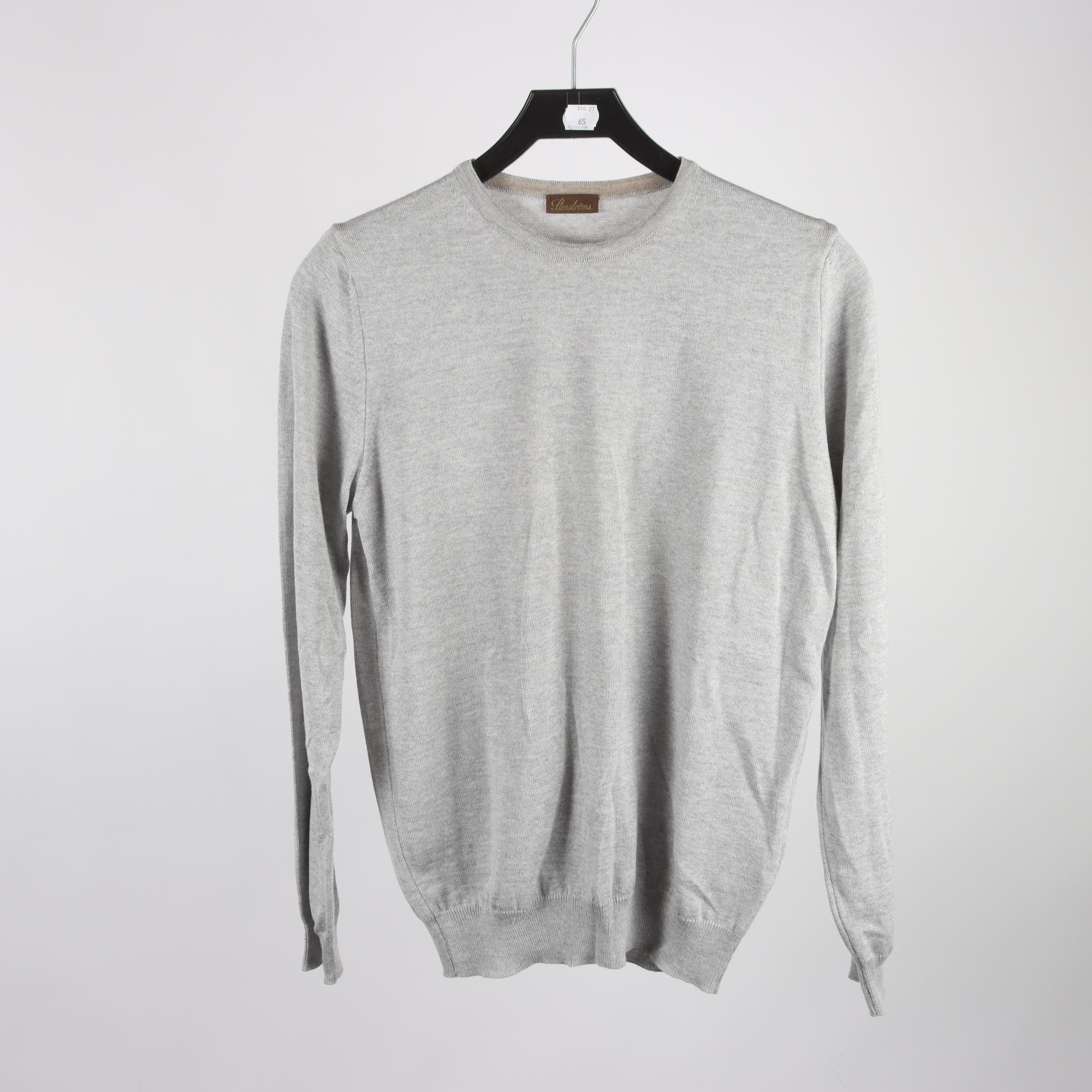Tröja, Stenströms, grå, 100% merino ull, stl. S