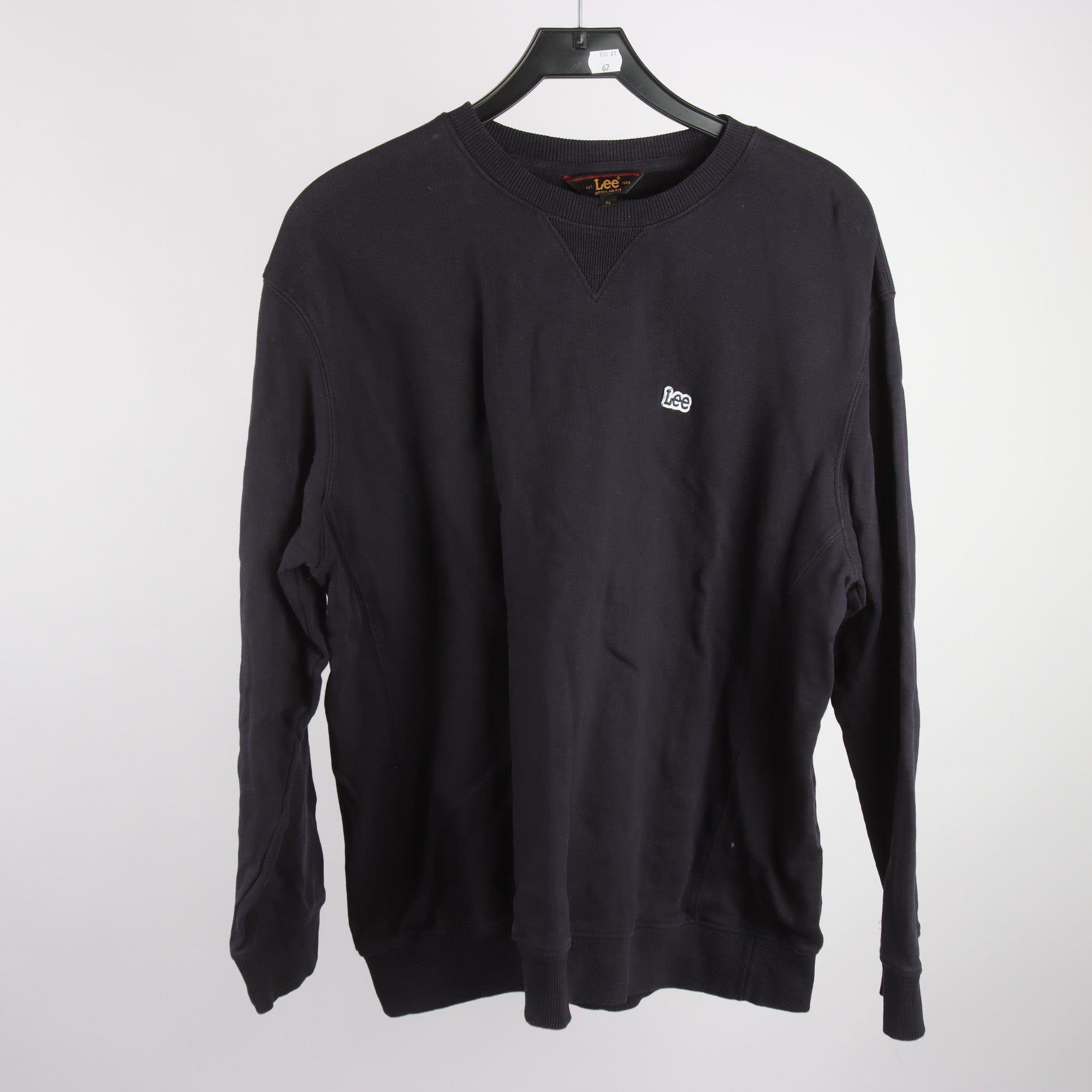 Sweatshirt, Lee, blå, stl. XL