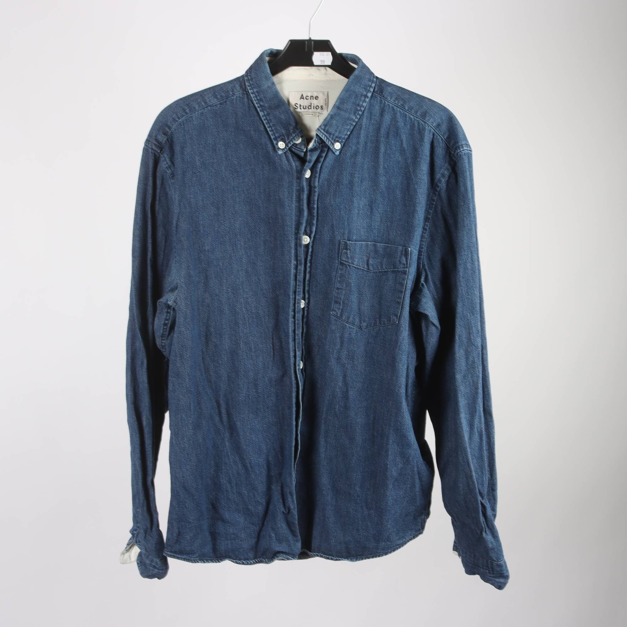 Jeansskjorta, Acne Studios, blå, stl. 50