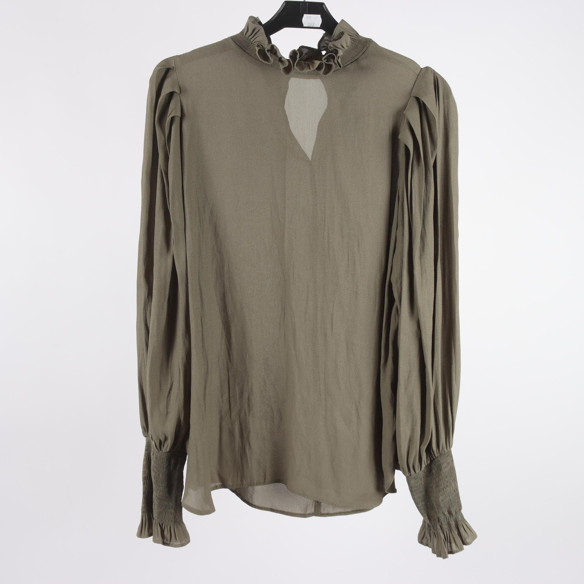 Blus, Second Female, grön, stl. 34.