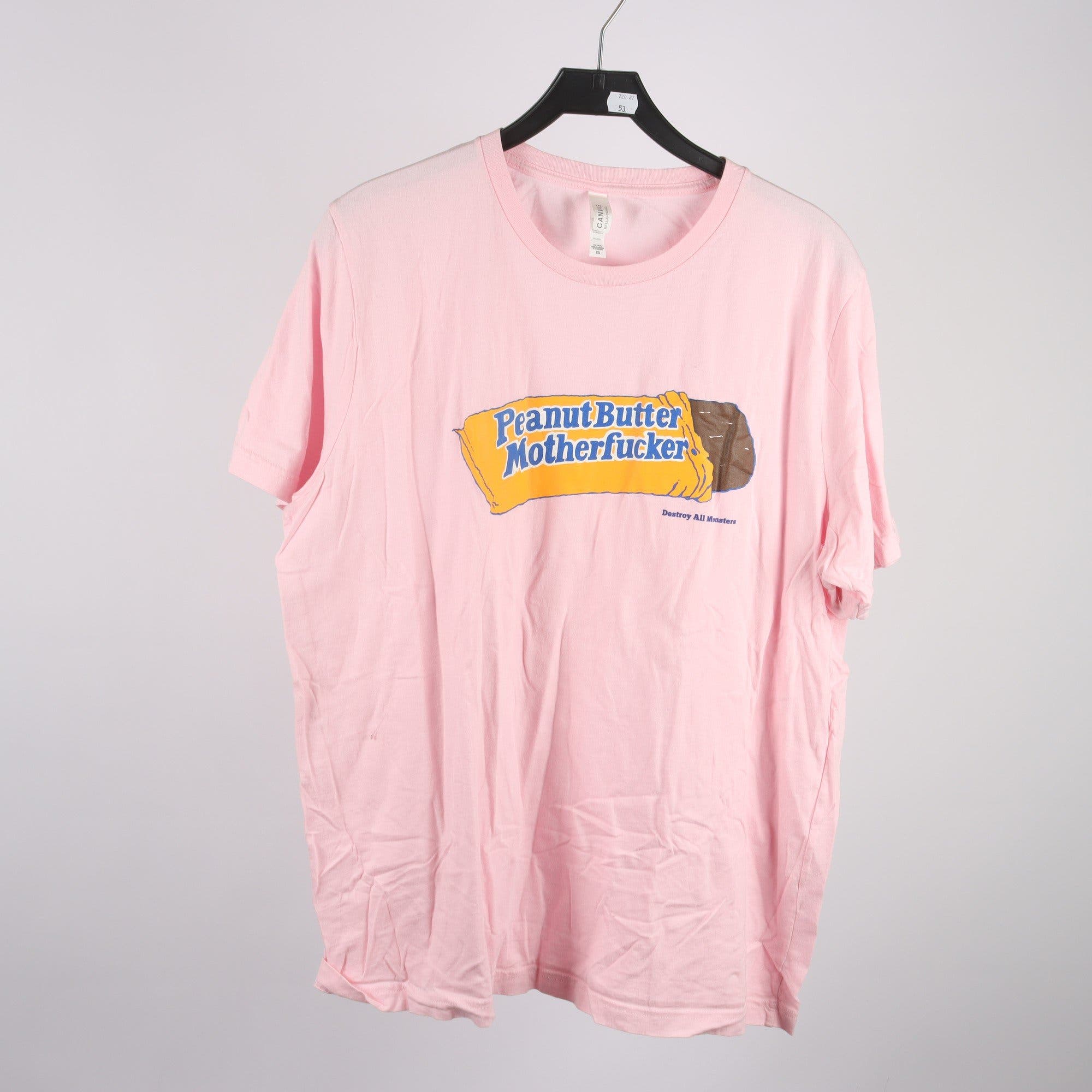 T-shirt, Canvas, rosa, stl. 2XL