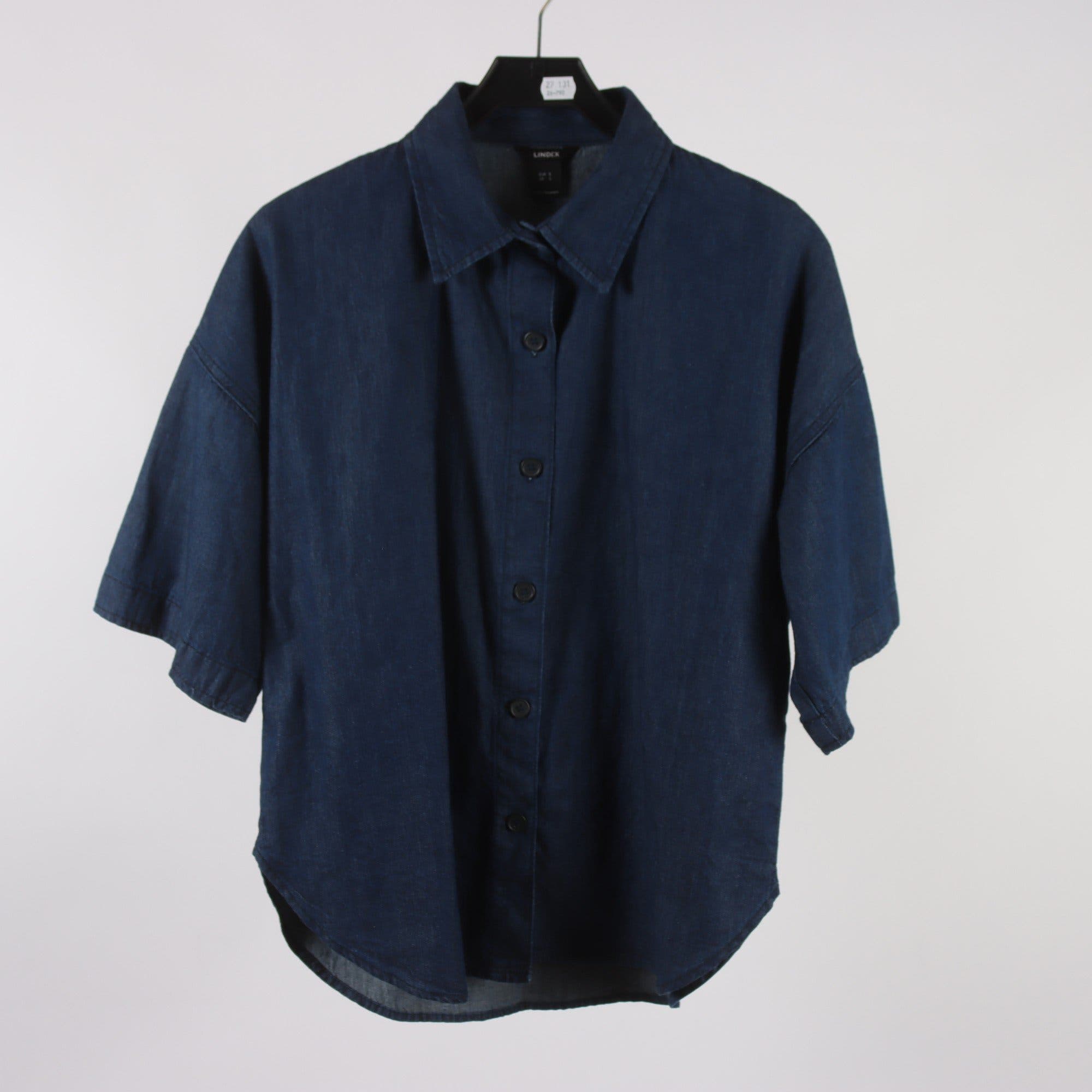 Jeansskjorta, Lindex, stl. S