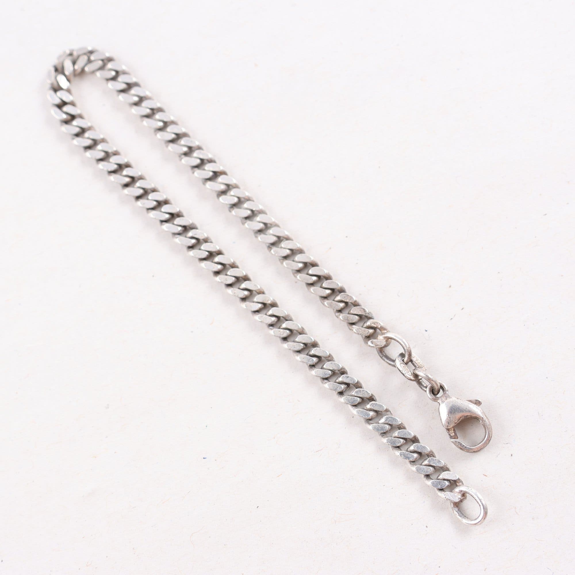 Armband, silver, manglat, vikt: 6.1g