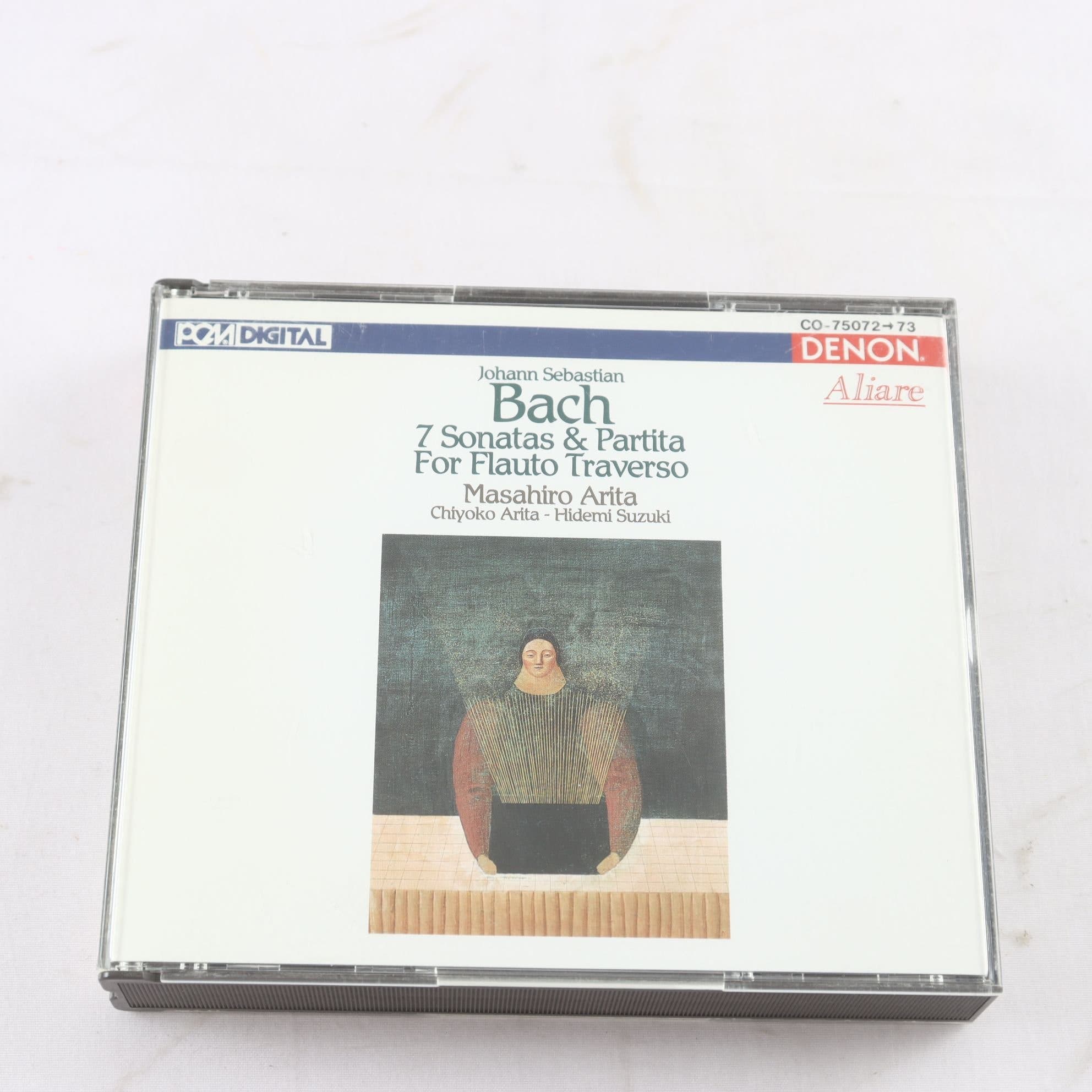 CD Bach, 7 Sonatas & Partita For Flauto Traverso