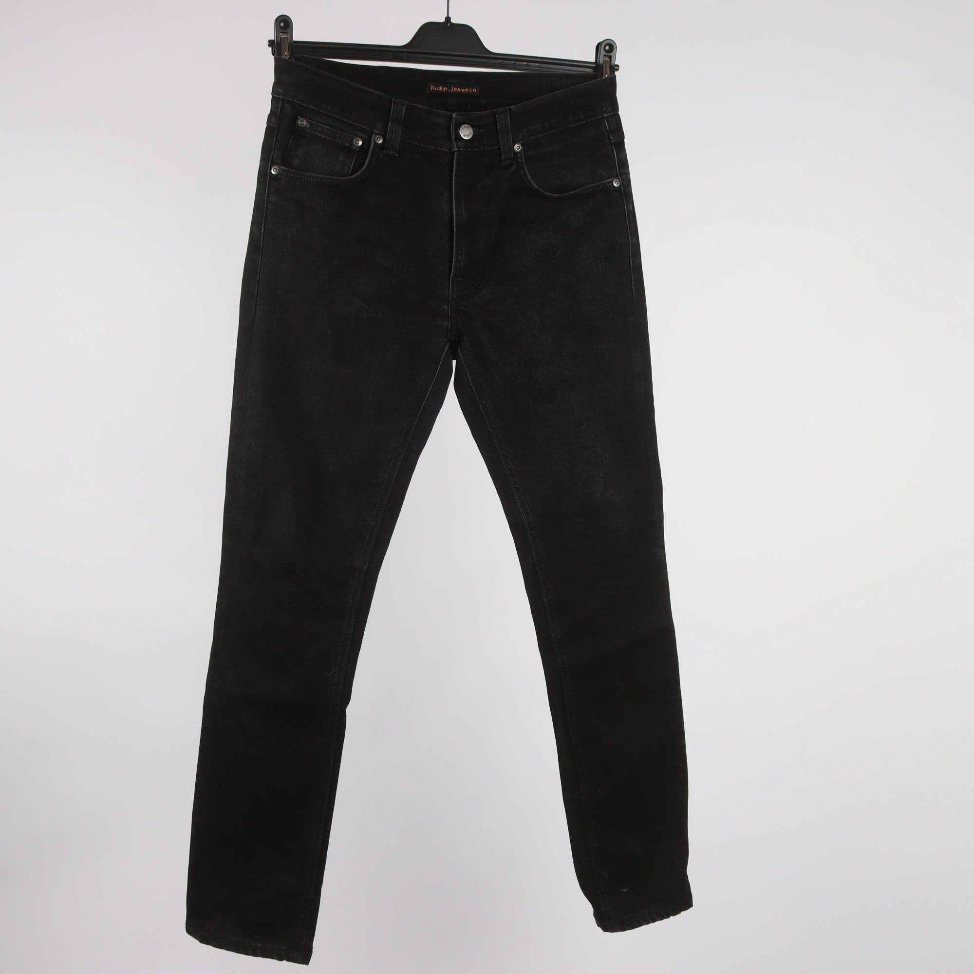 Jeans, Nudie, svart, stl. W31 L30
