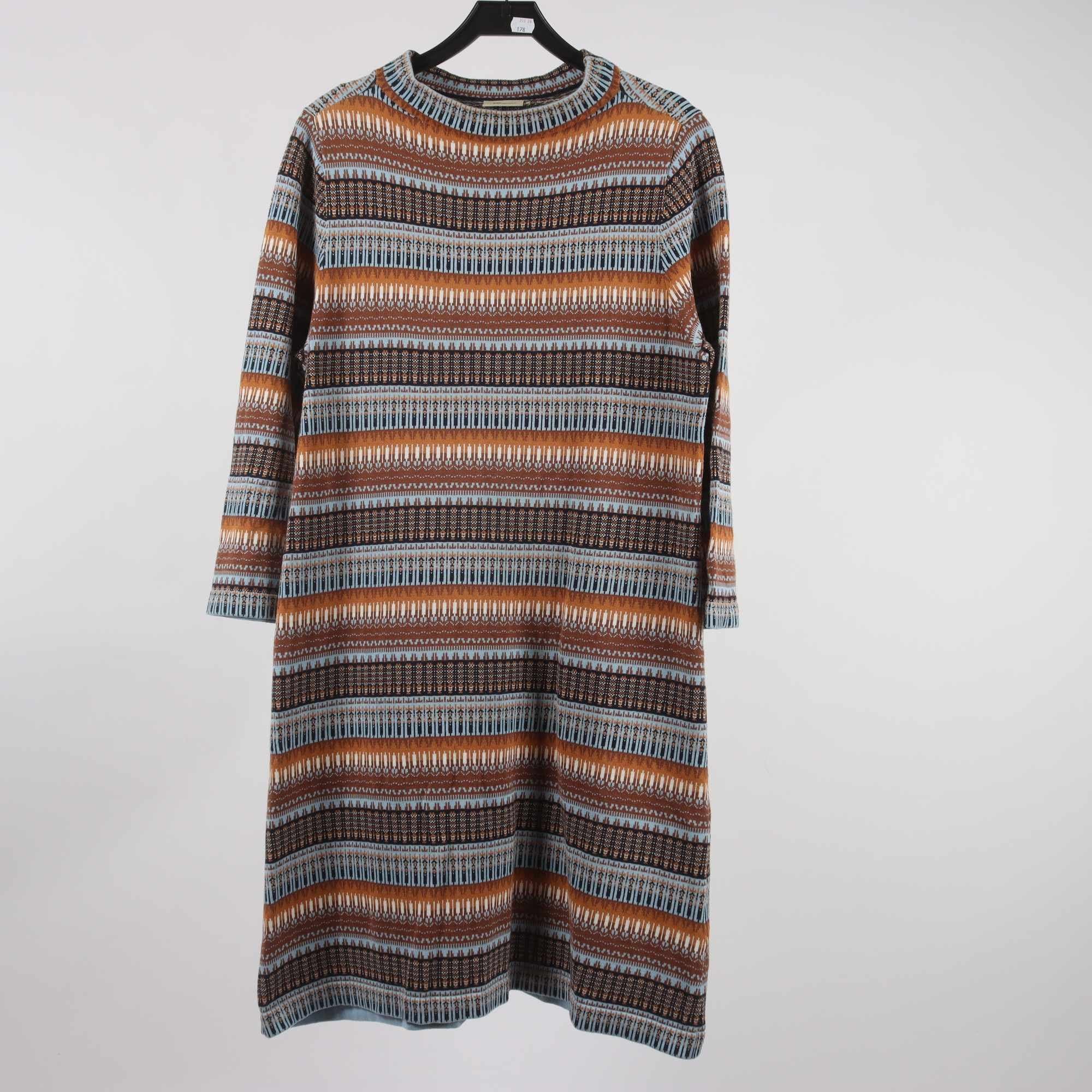 Klänning, Jumperfabriken, mönstrad, stl. L