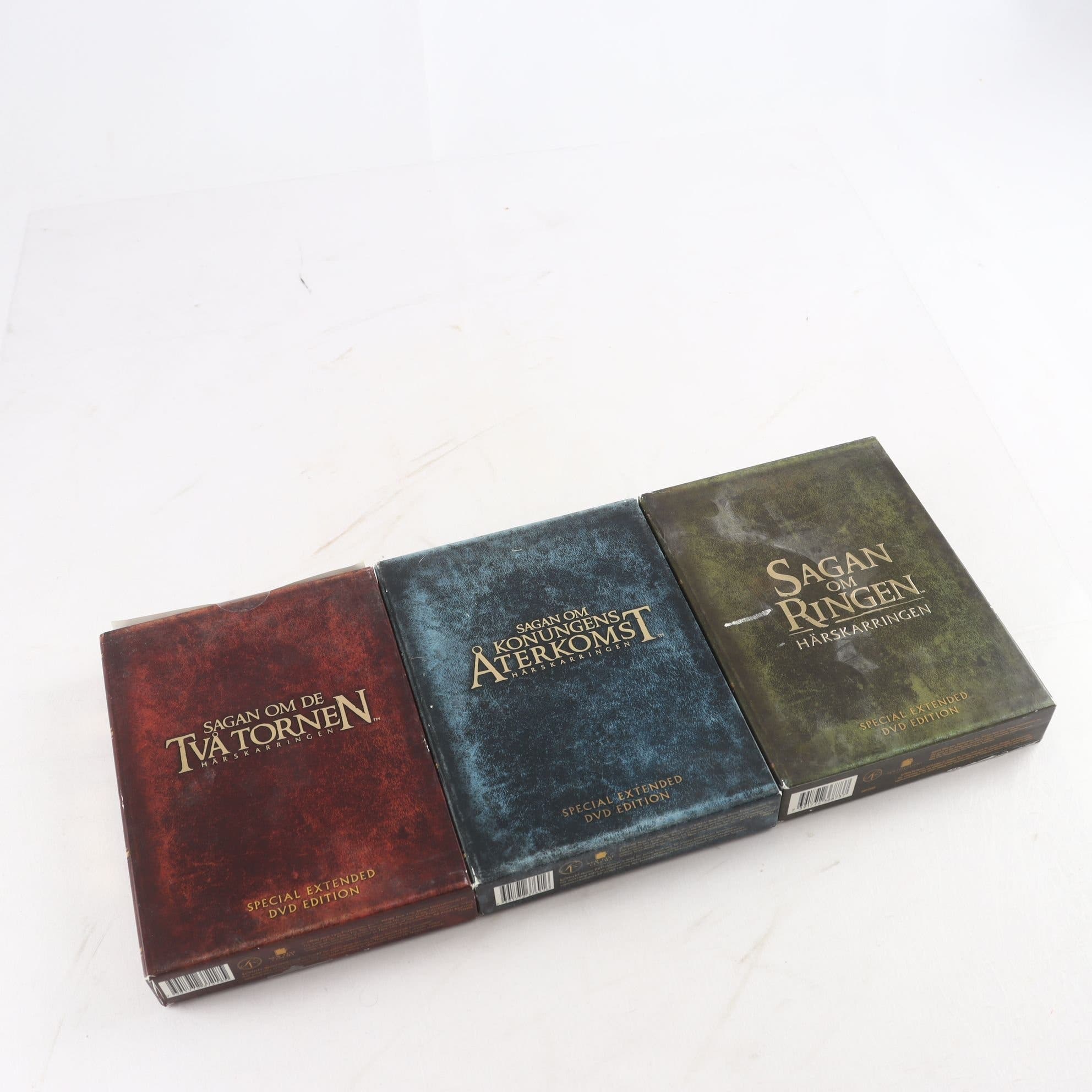DVD Sagan Om Ringen Trilogi, Special Exstended Edition