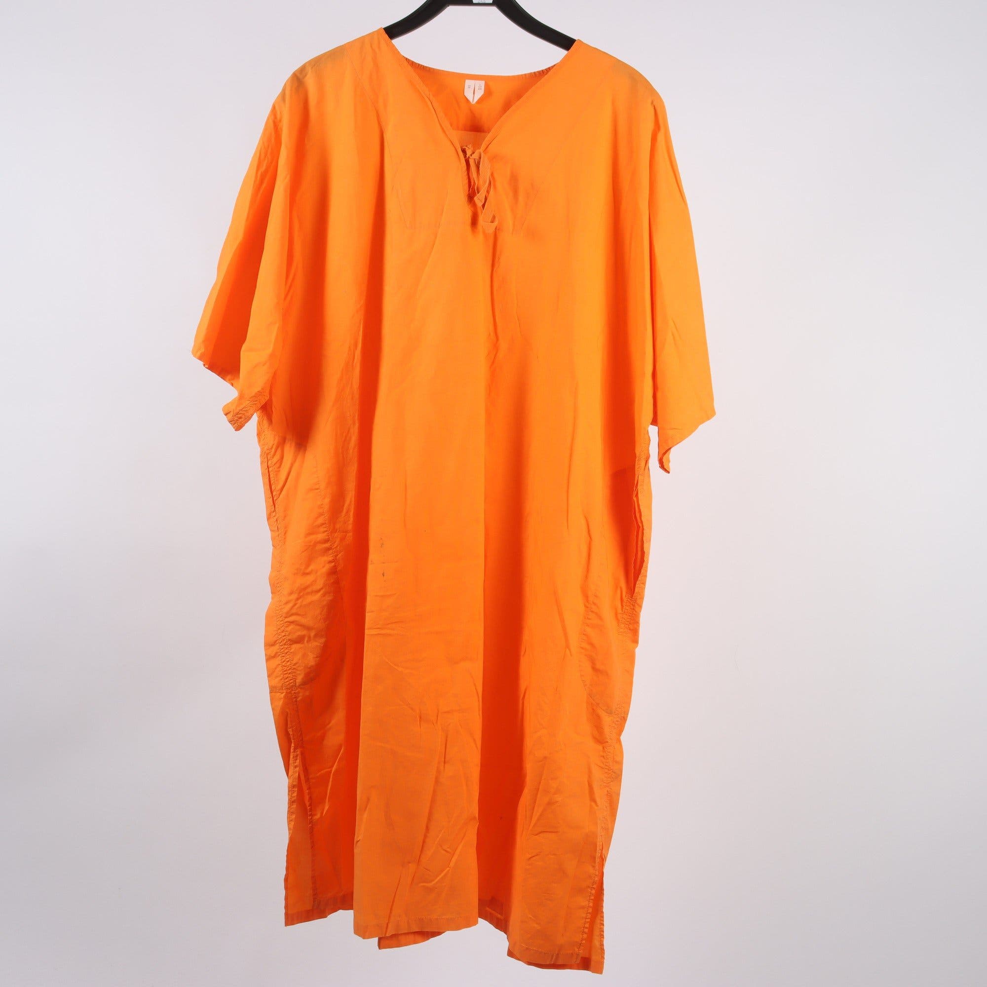 Klänning, Arket, orange, stl. 38.