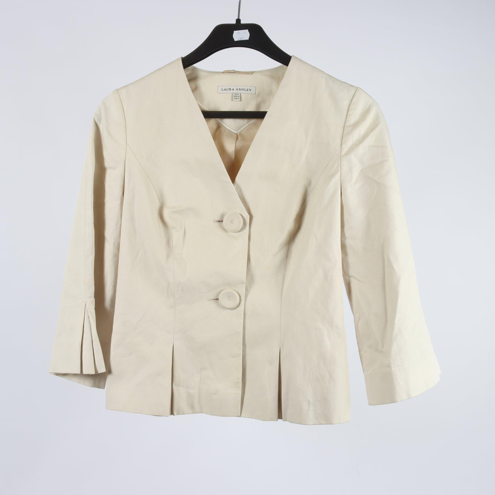 Jacka, Laura Ashley, beige, stl. 34.