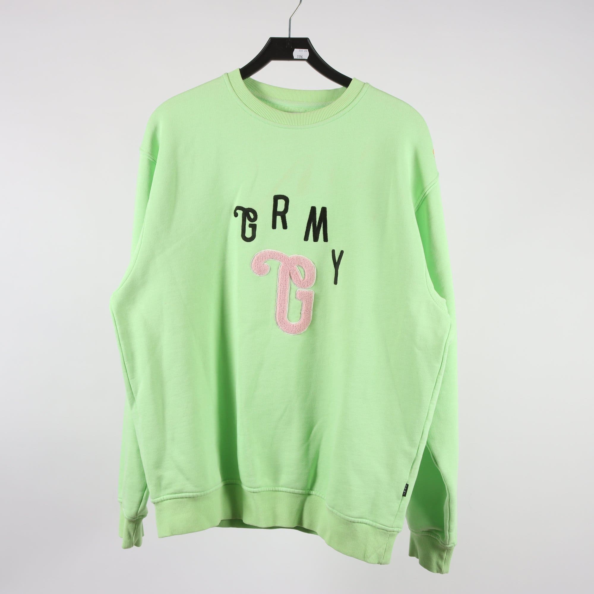 Sweatshirt, GRMY, grön, stl. L