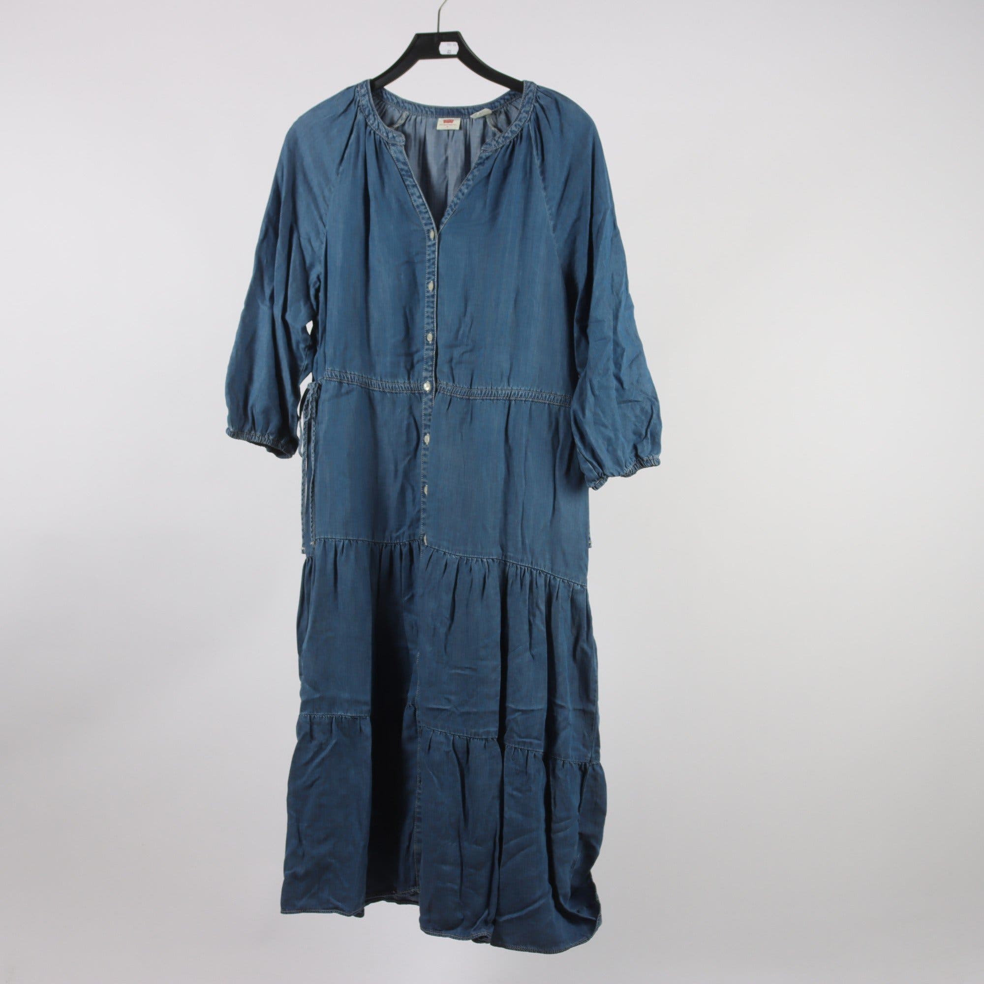 Klänning, Levis, blå, stl. M