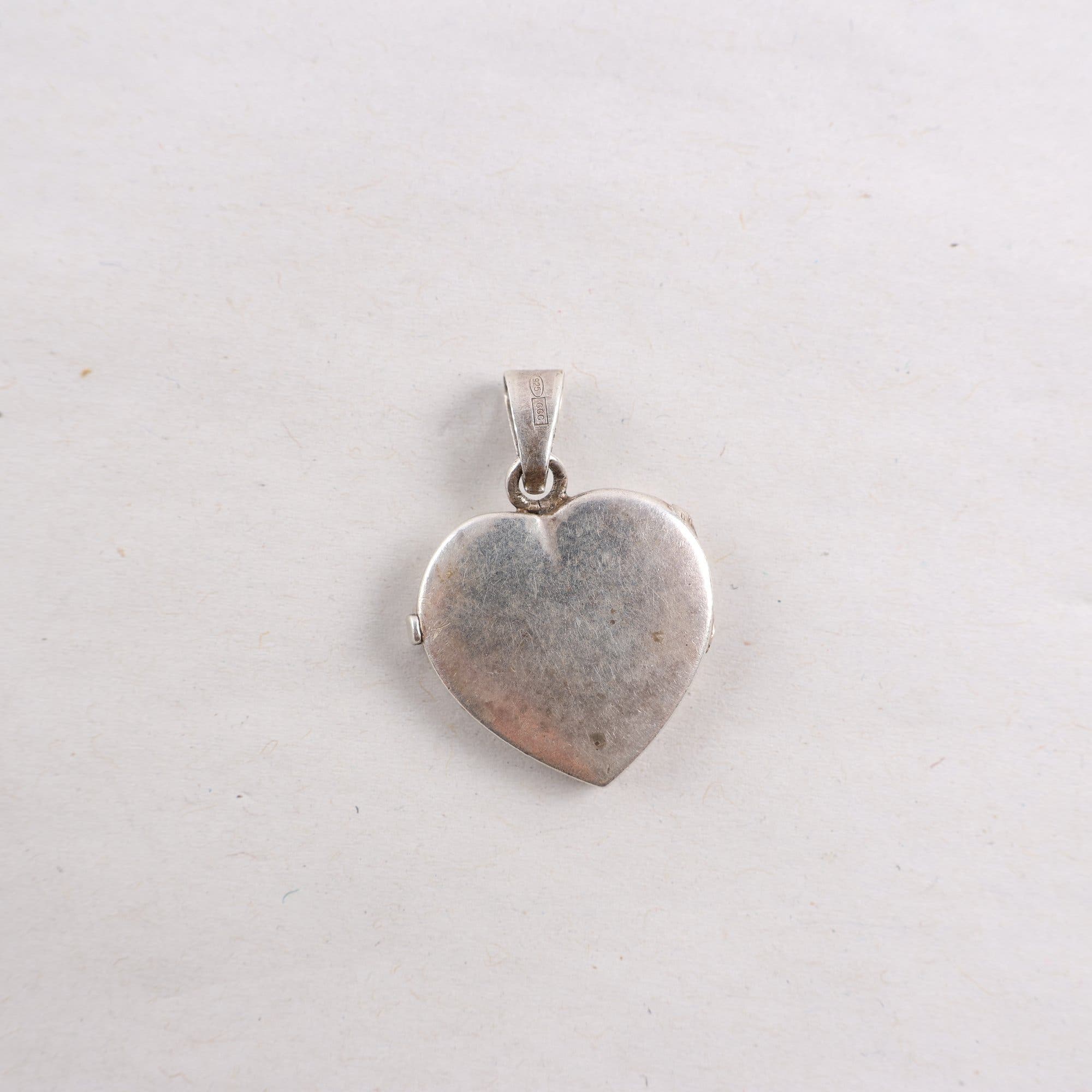 Hänge med fotogömma, silver