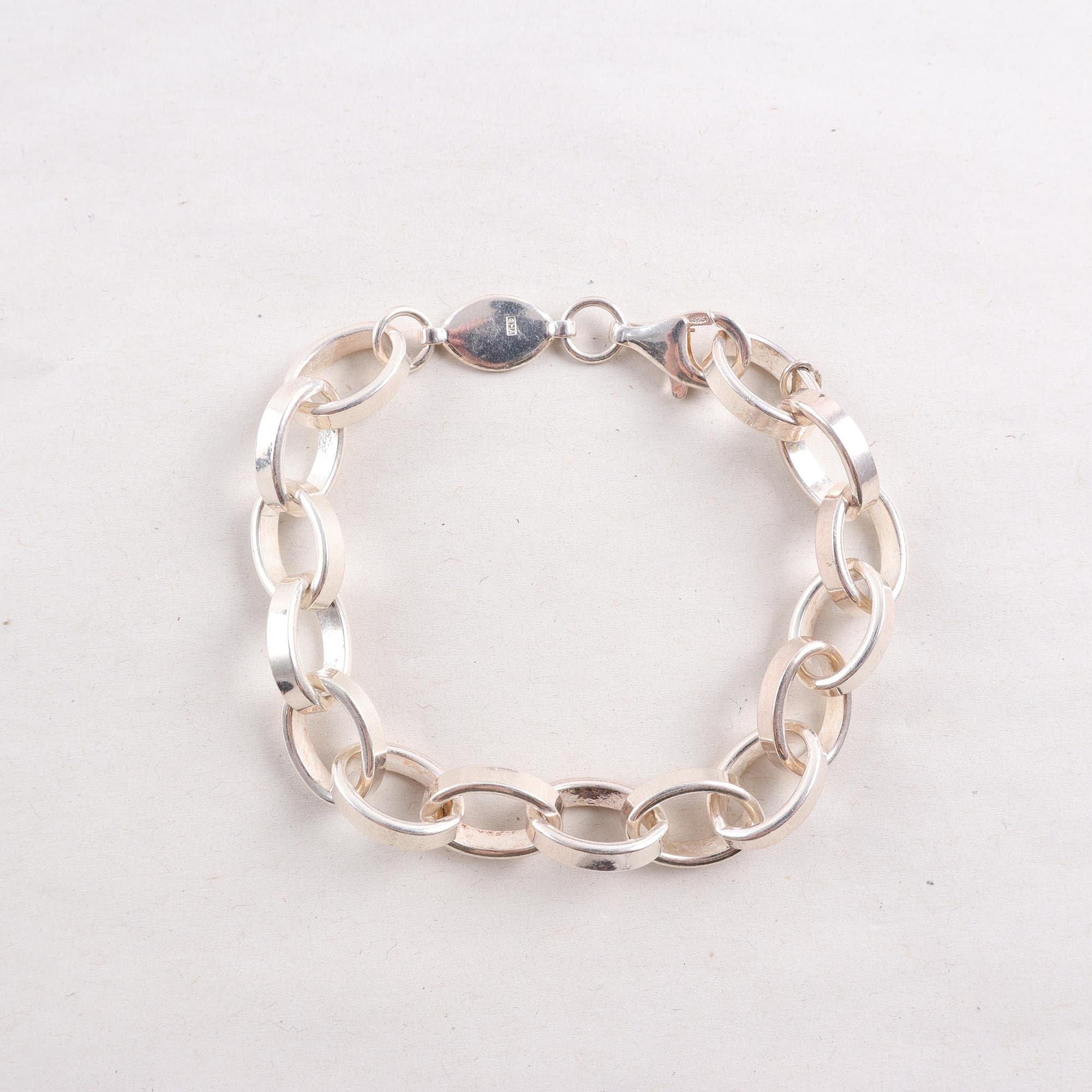 Armband, länk, silver 925