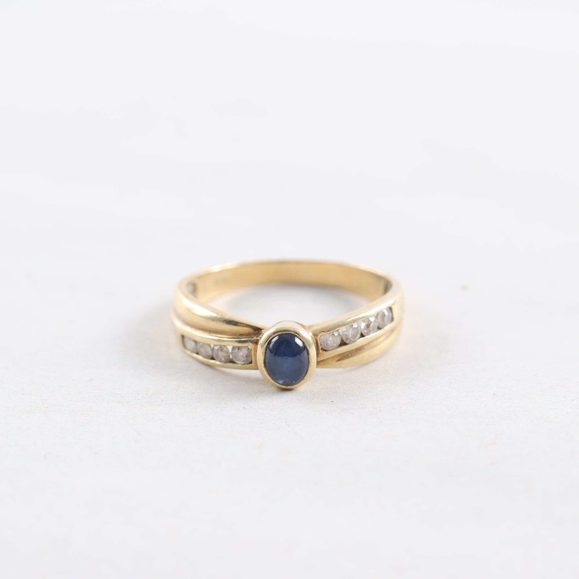 Ring, 14K, stenar