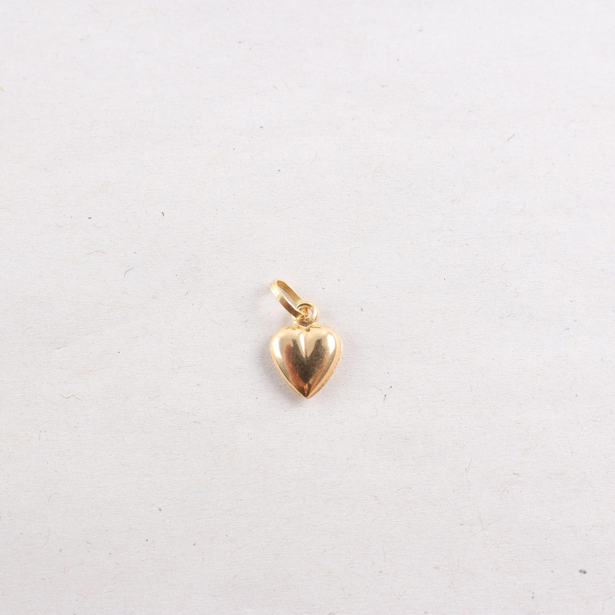 Hänge, guld 18K, hjärta