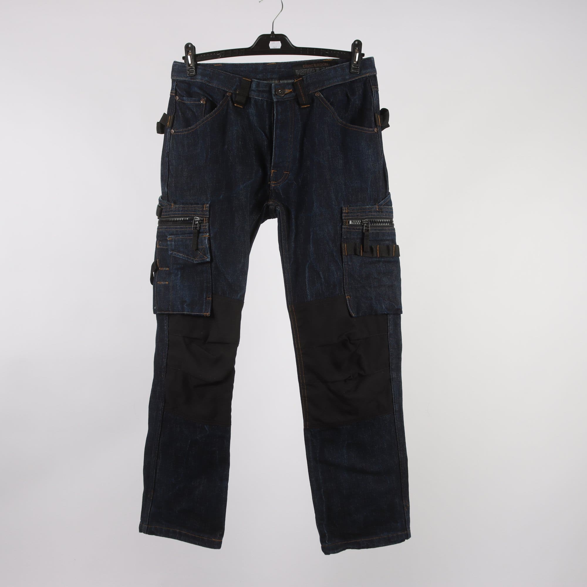 Arbetsbyxor, Dunderdon, blå, jeans, stl. 34″/32