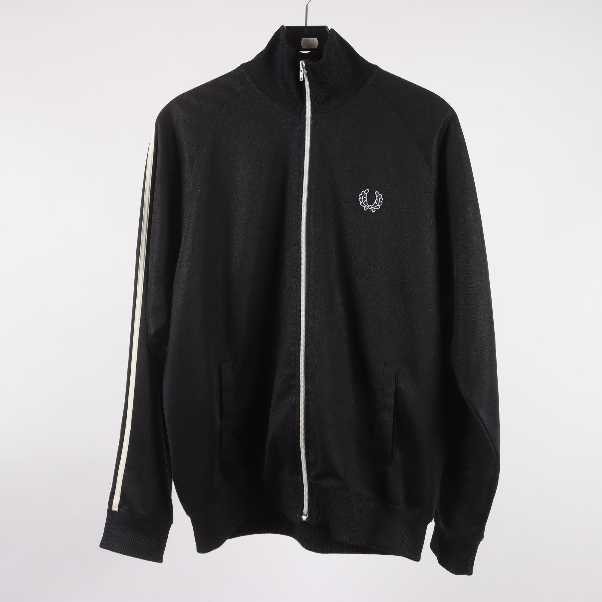 Sporttröja, Fred Perry, svart, stl. L.