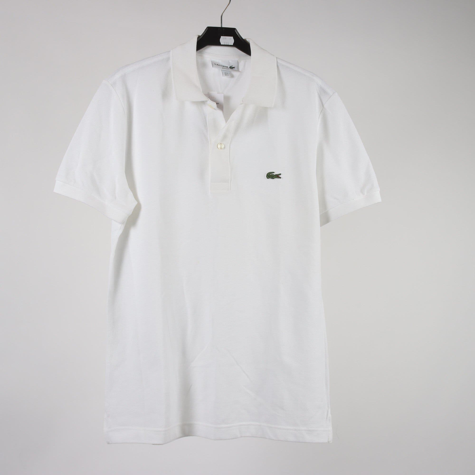 Piké, Lacoste, slim fit, vit, stl. S.