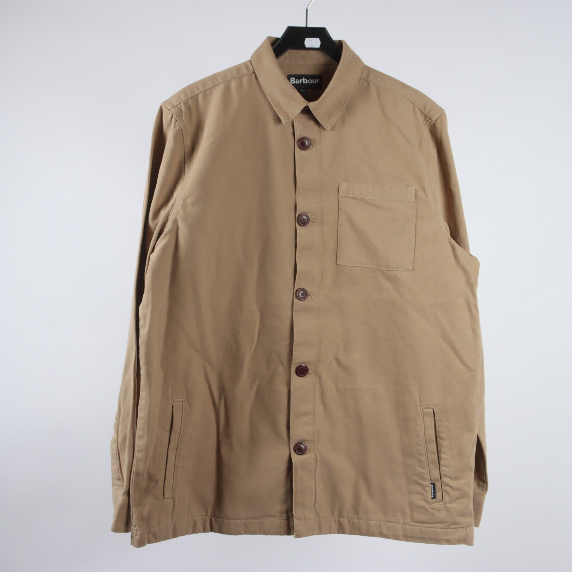 Skjortjacka, Barbour, beige, stl. L.