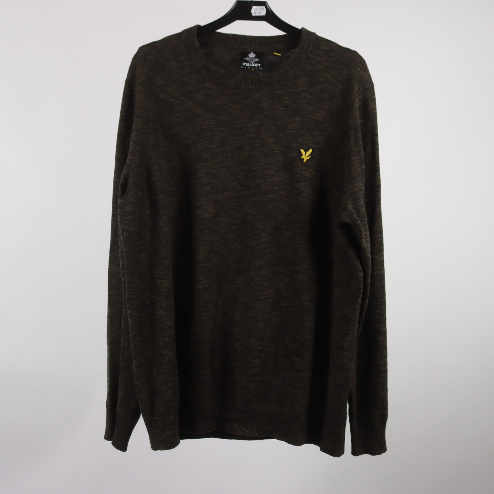 Stickad tröja, Lyle & Scott, stl. L