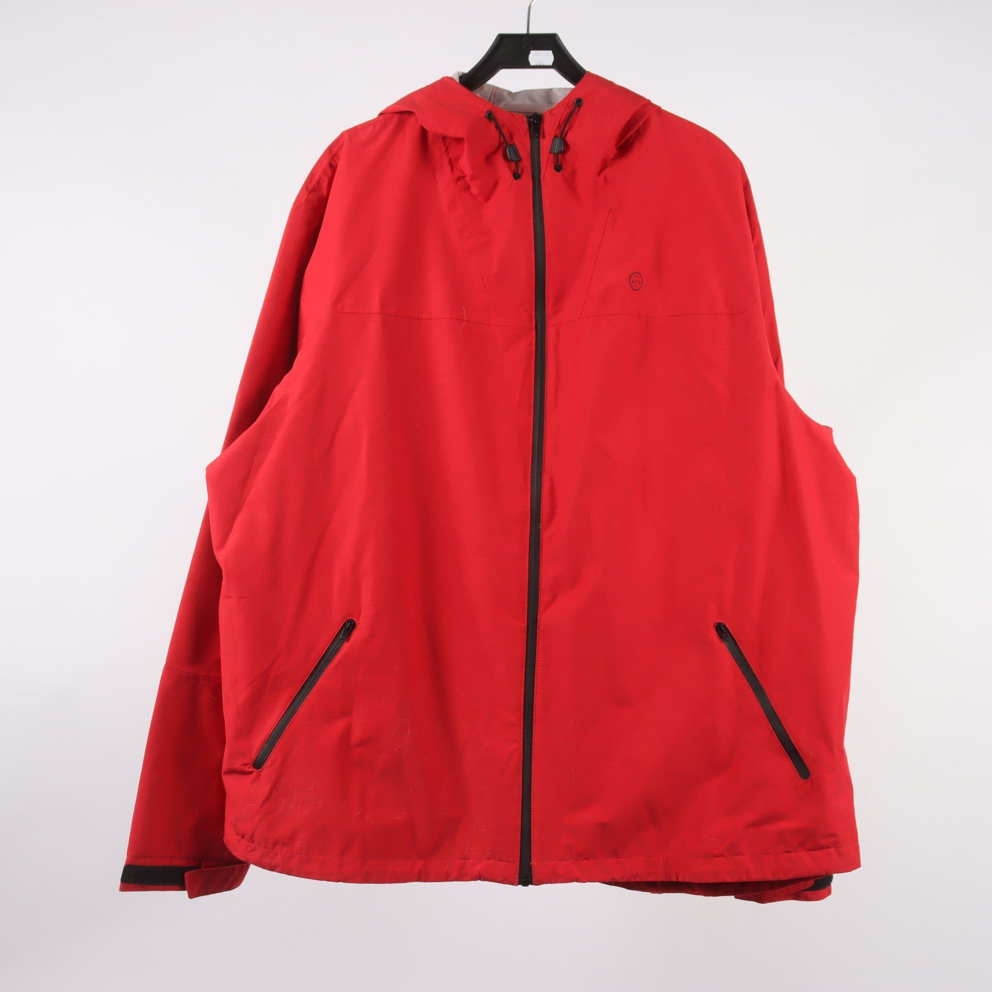 Skaljacka, ATG x Wrangler, röd, stl. XXL.
