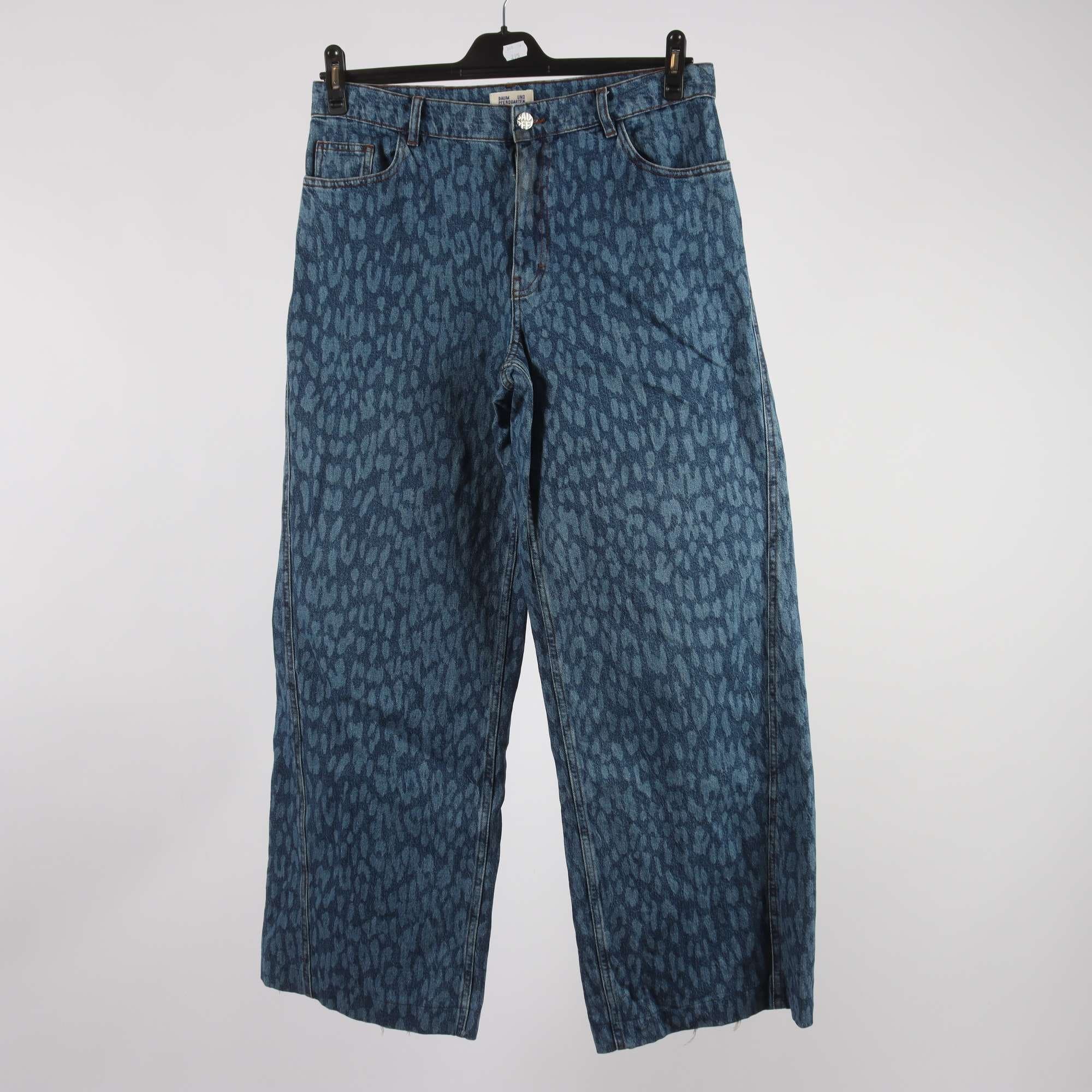Jeans, Baum und Pferdgarten, blå, stl. 40.
