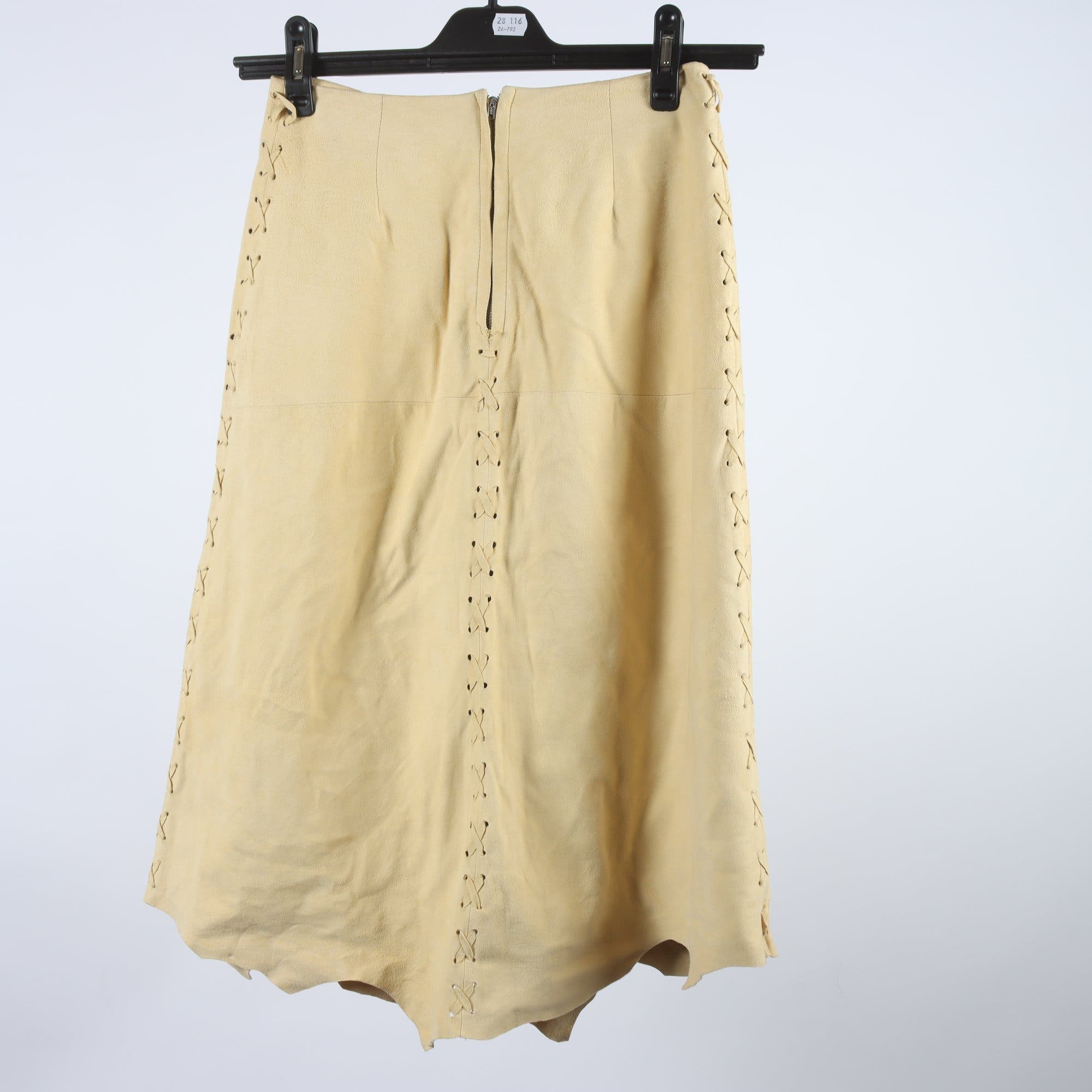 Mockakjol, Clothes, 100% läder, stl. 34